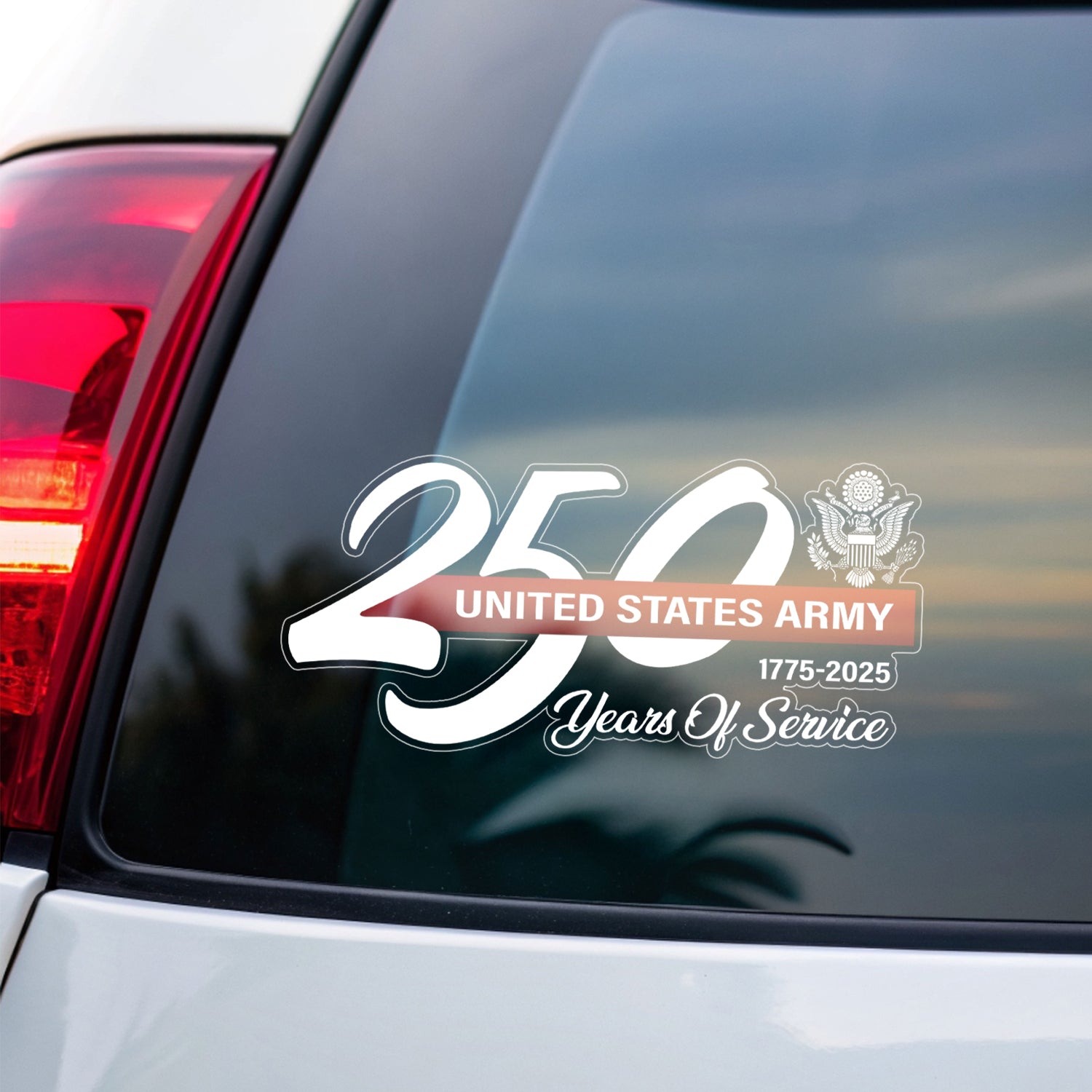 US Army 250 Years Of Service Stickers