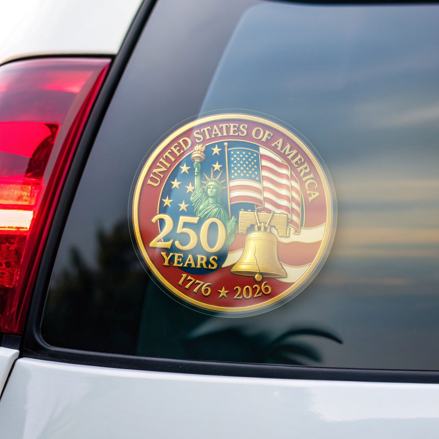 US Of America 250 Years 1776-2026 Stickers