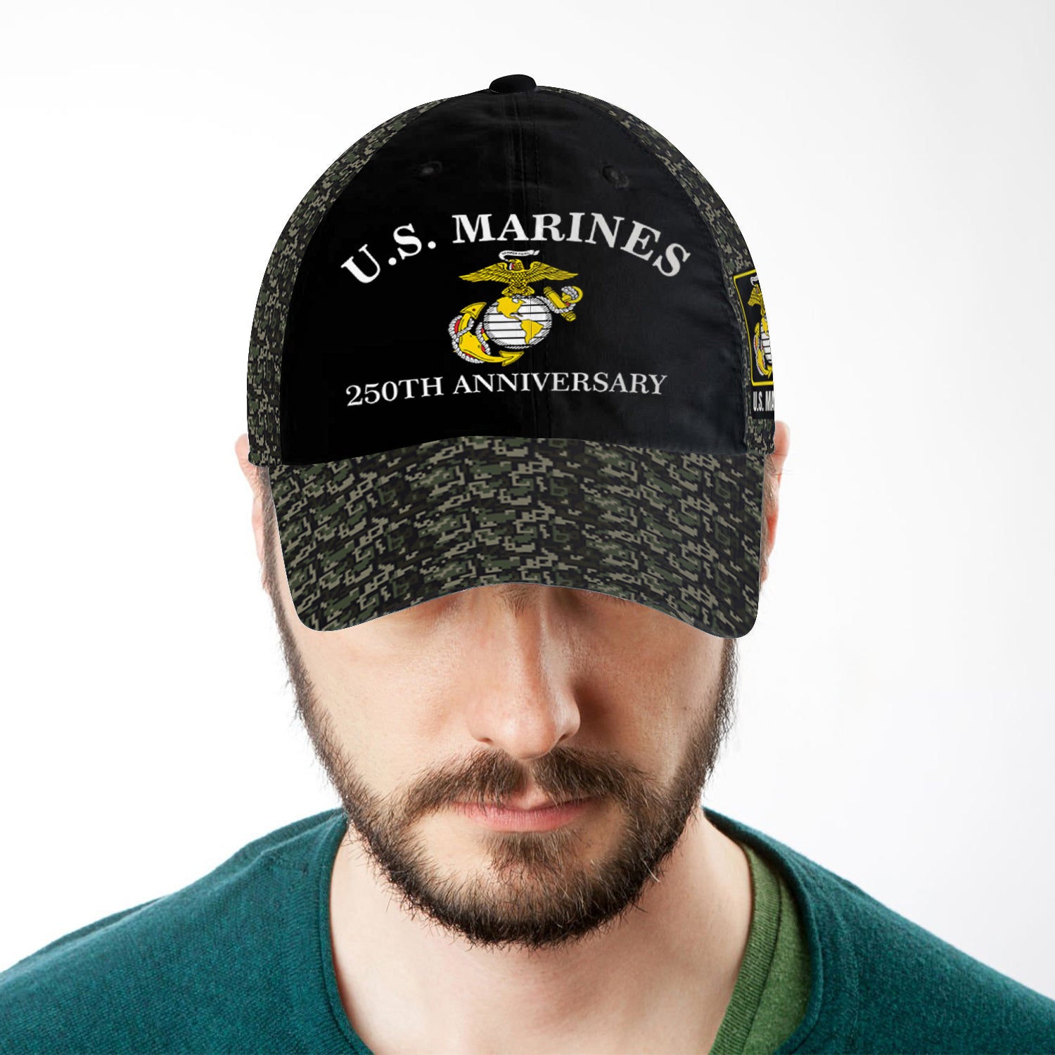US Marines 250th Anniversary All Over Prints Premium Classic Cap