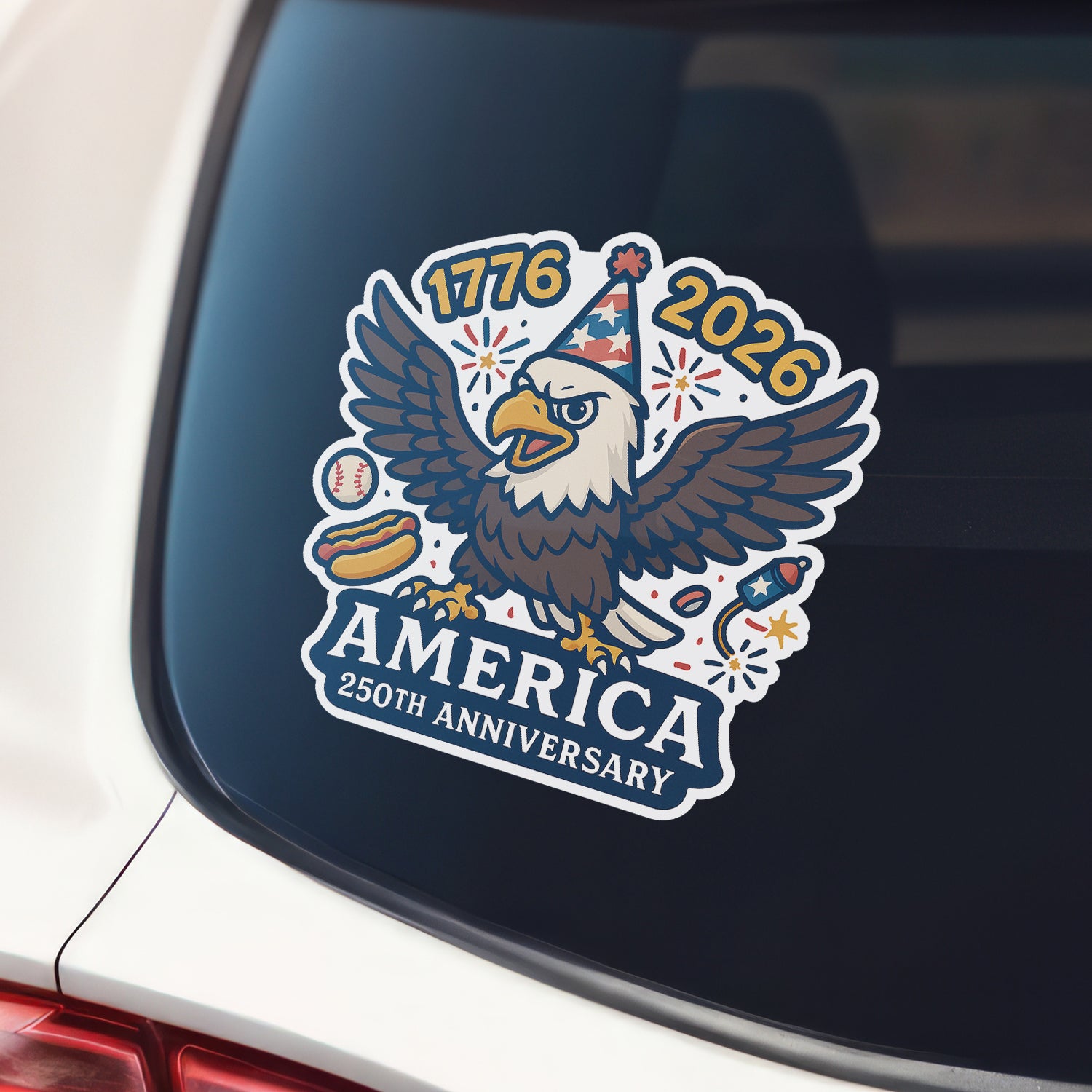 America 250th Anniversary Stickers