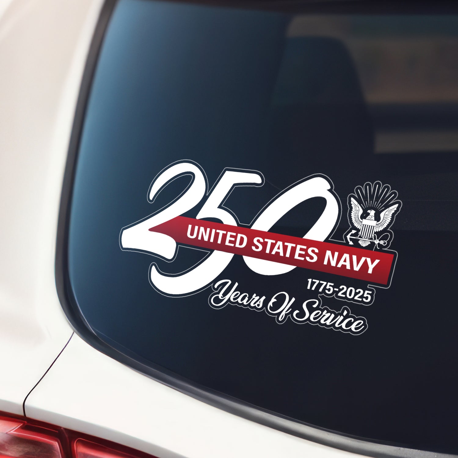 US Navy 250 Years Of Service Stickers