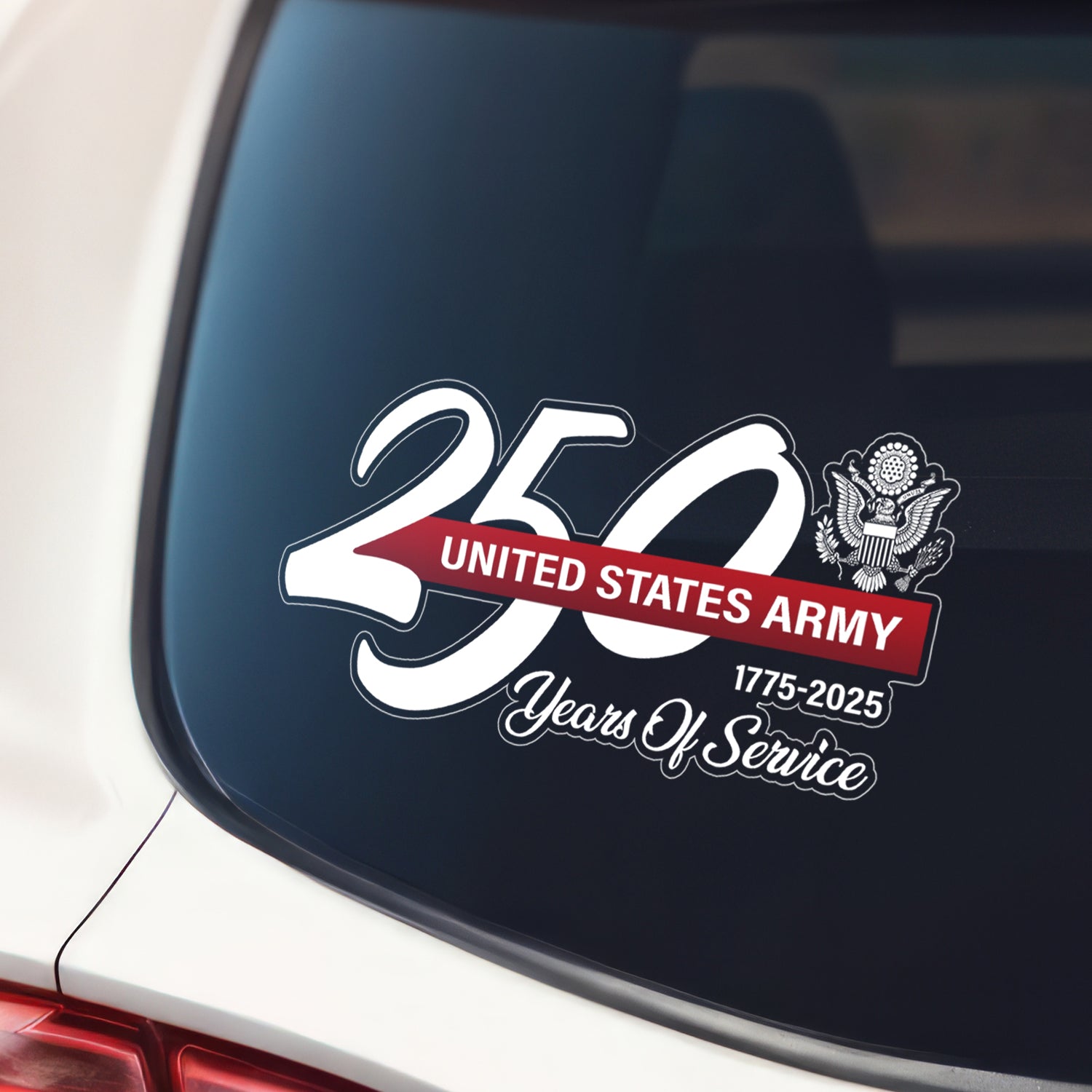 US Army 250 Years Of Service Stickers