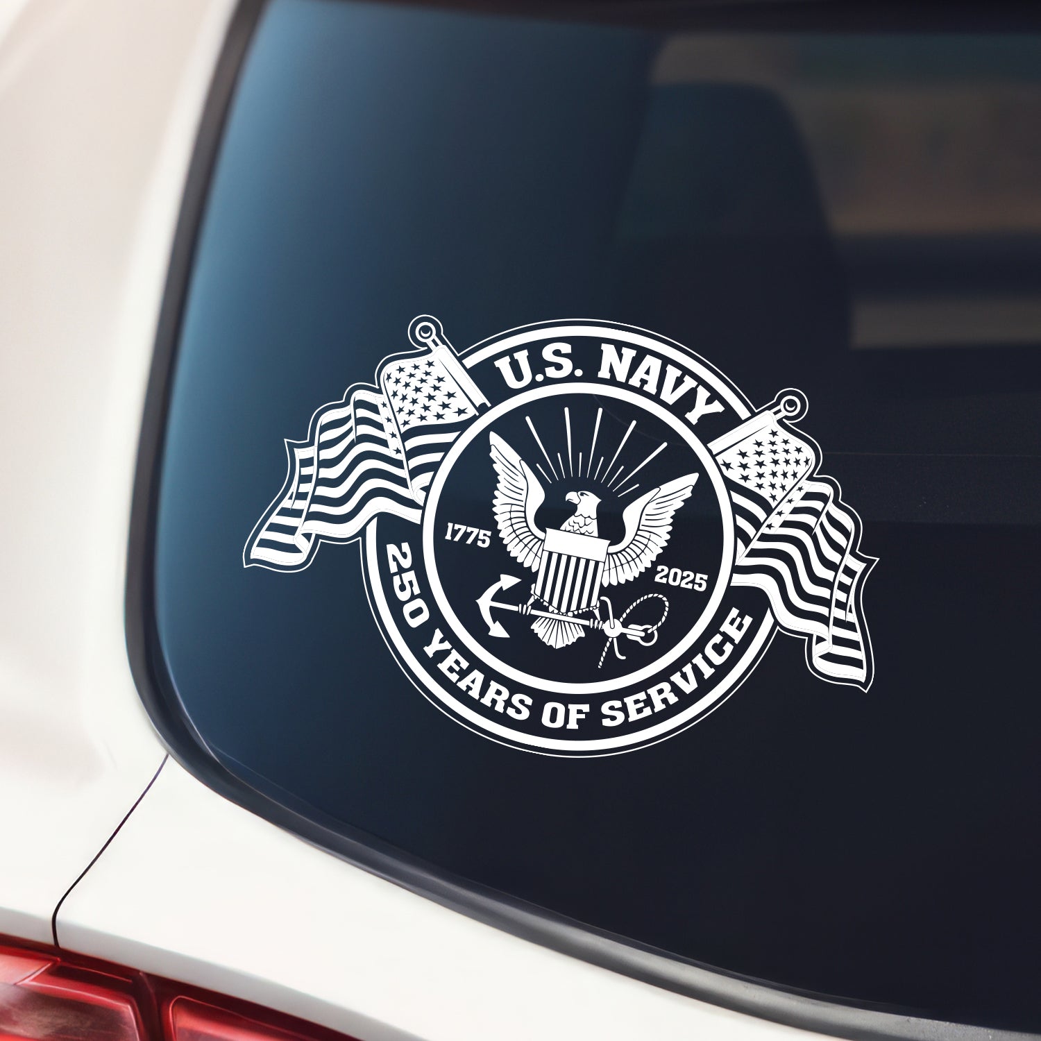 US Navy 250 Years Of Service Stickers