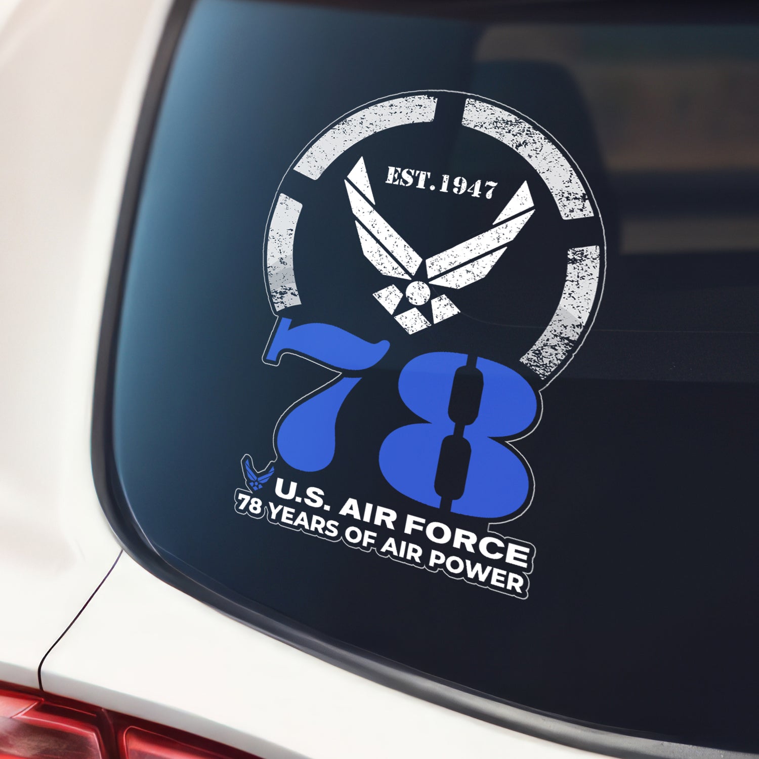 US Air Force Est 1947 78 Years Of Air Power Stickers
