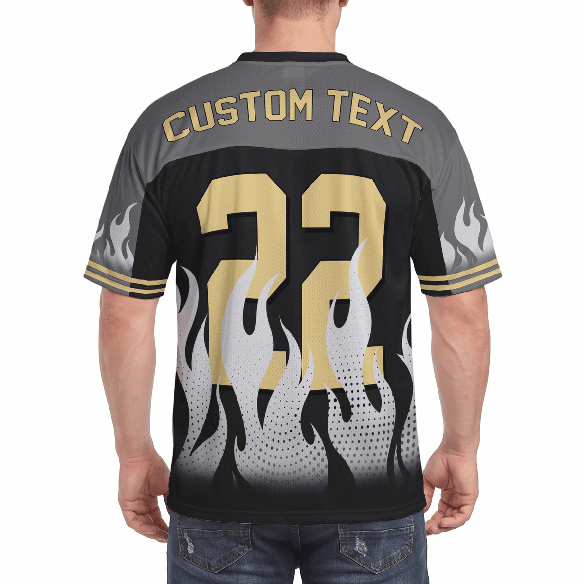 Personalized Army Military Jersey Custom Rank and Text for Veterans