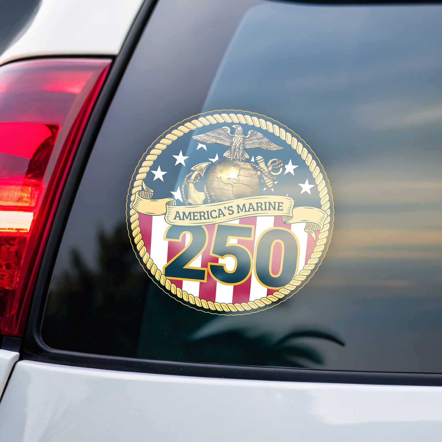America's MARlNE 250 Stickers