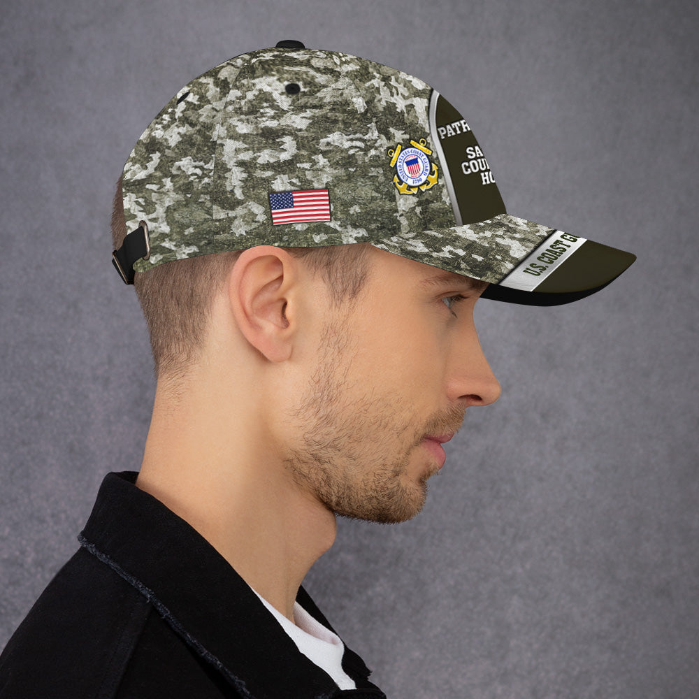 Custom Ranks/Insignia, Personalized Name And Years Served All Over Prints Premium Classic Cap JAOVC16