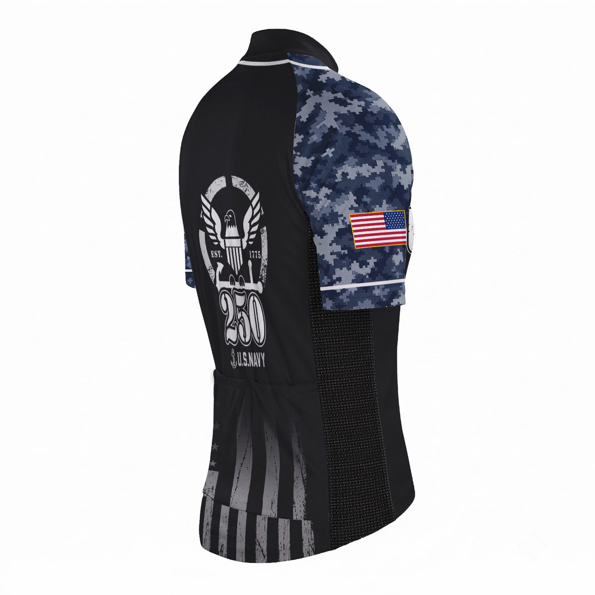 Personalized U.S. Navy 250th Cycling Jersey Kit