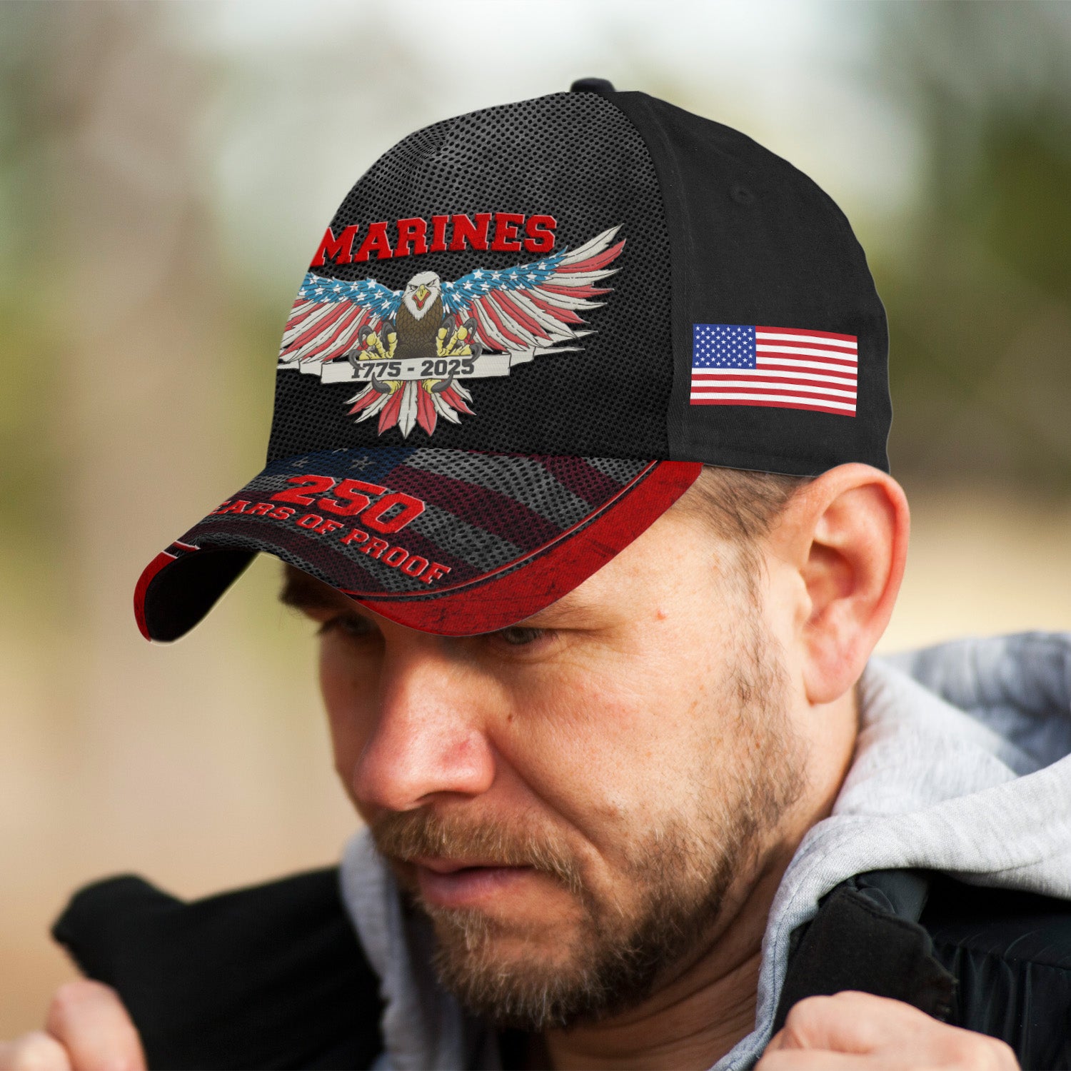 MARlNE 250 Years Of Proof All Over Prints Premium Classic Cap