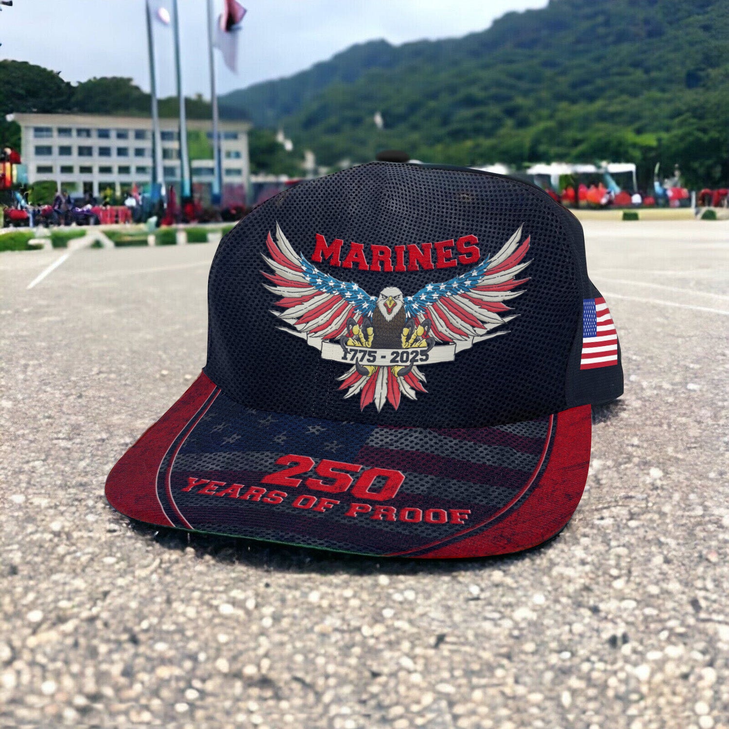 MARlNE 250 Years Of Proof All Over Prints Premium Classic Cap