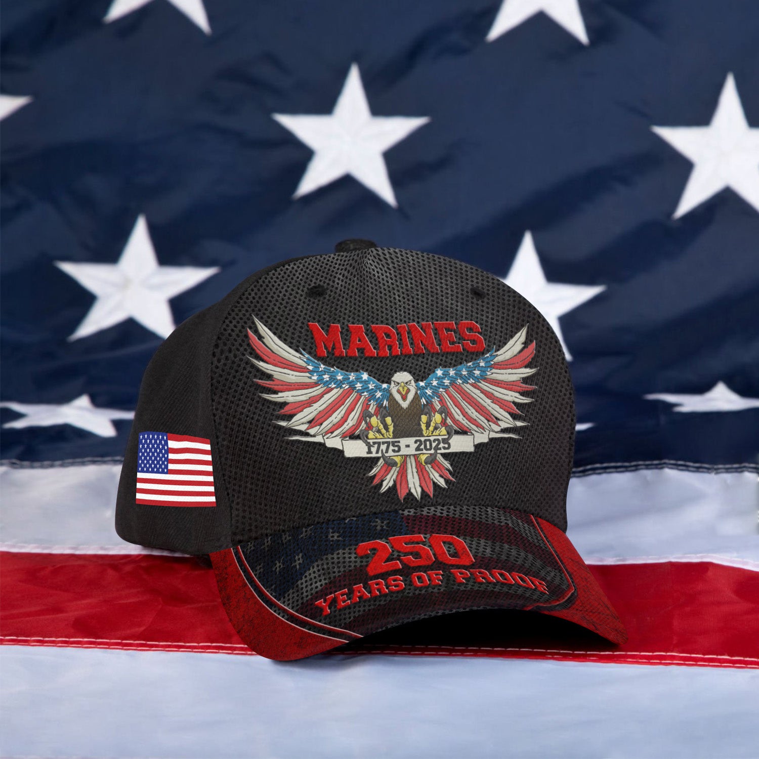 MARlNE 250 Years Of Proof All Over Prints Premium Classic Cap