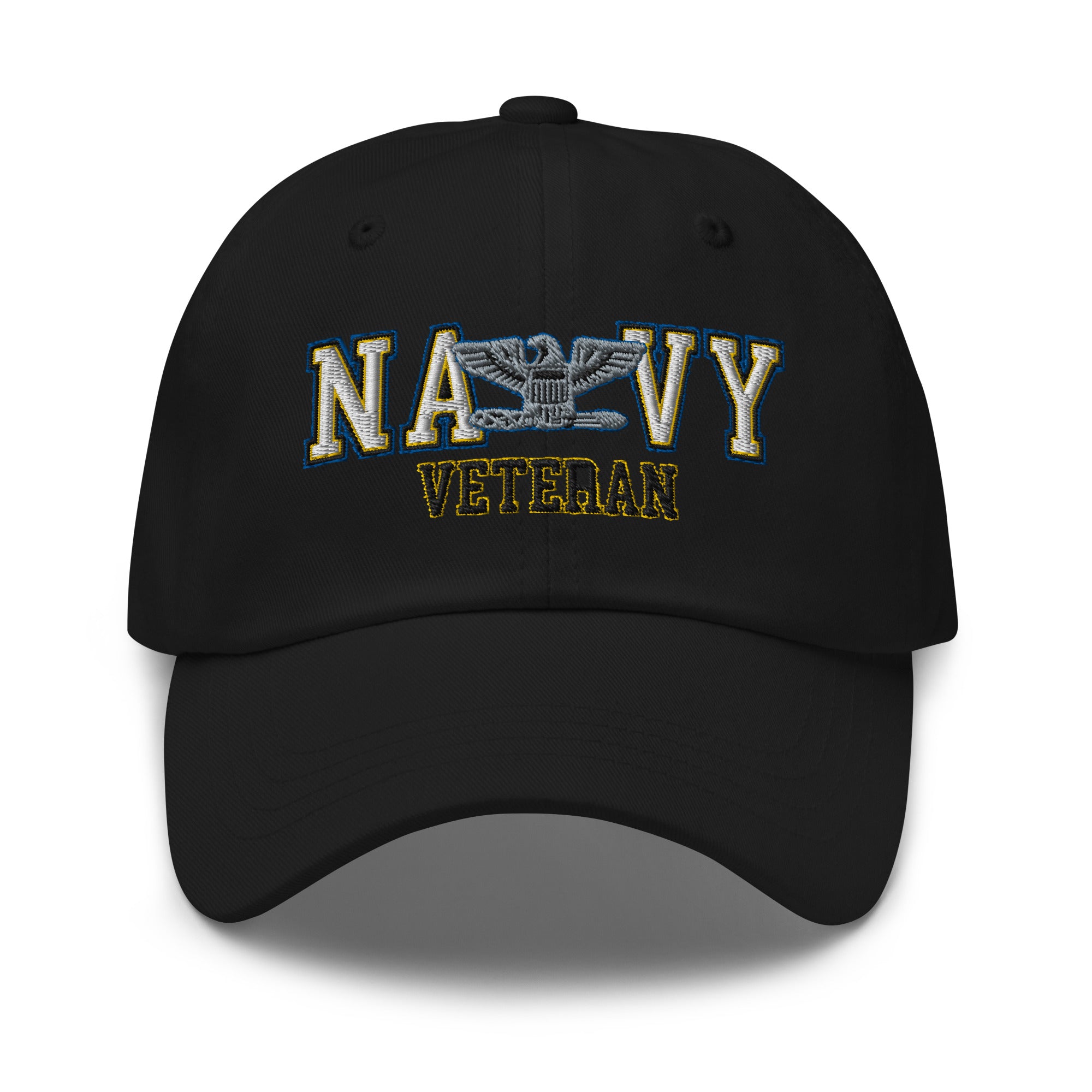 US Navy O-6 Captain O6 CAPT Senior Officer Veteran Embroidered Dad Hat
