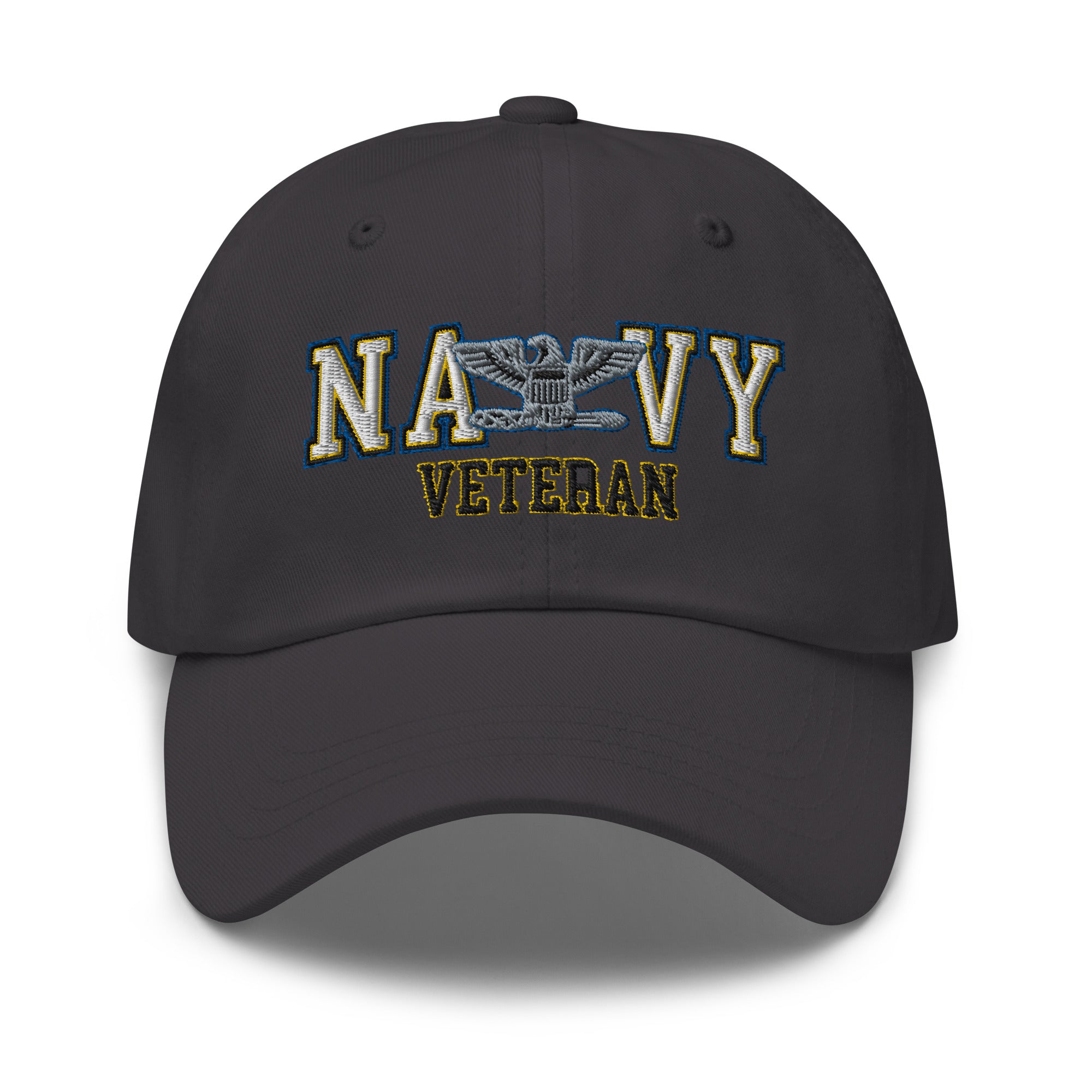 US Navy O-6 Captain O6 CAPT Senior Officer Veteran Embroidered Dad Hat