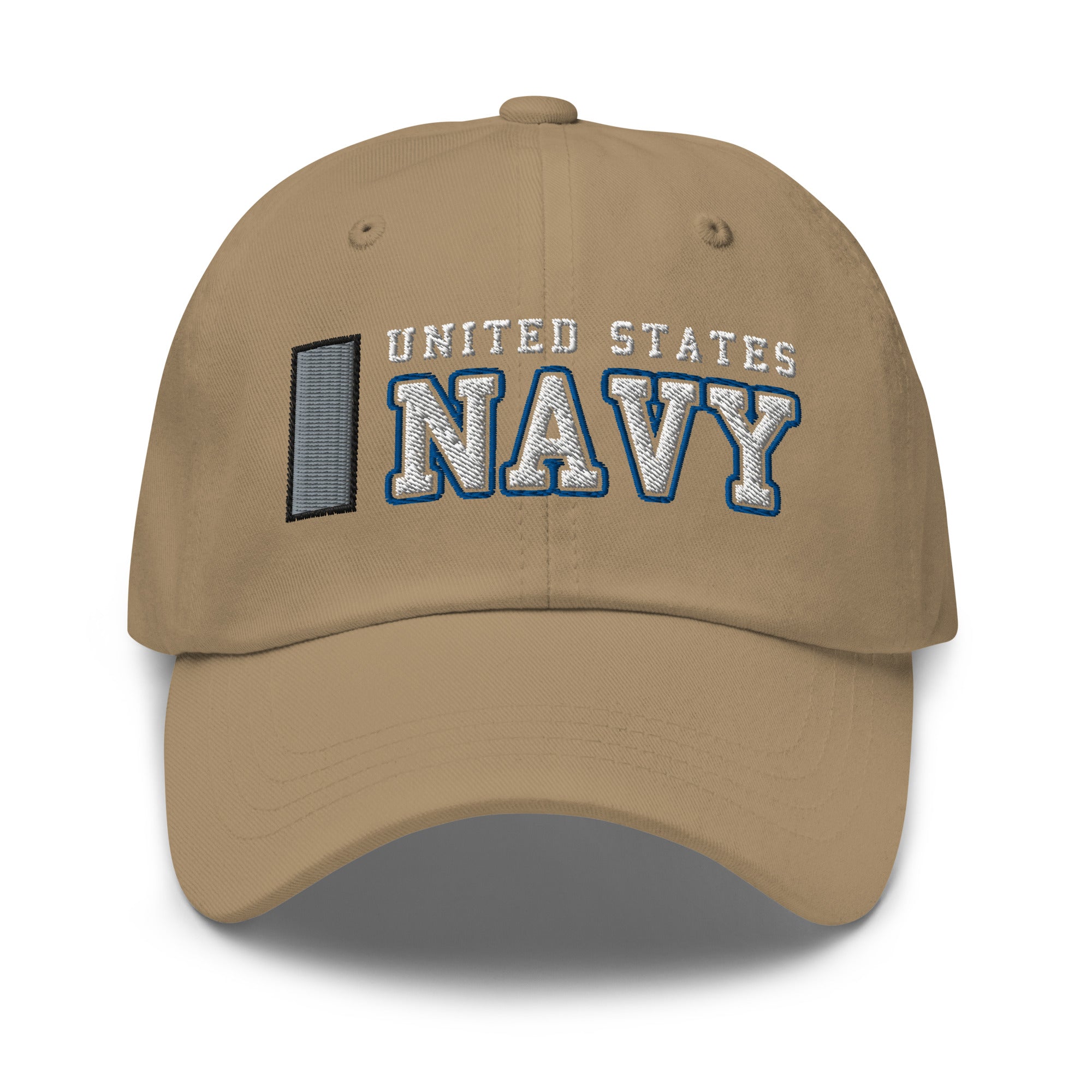 US Navy O-2 Lieutenant Junior Grade O2 LTJG Junior Officer Ranks/Insignia Embroidered Dad Hat
