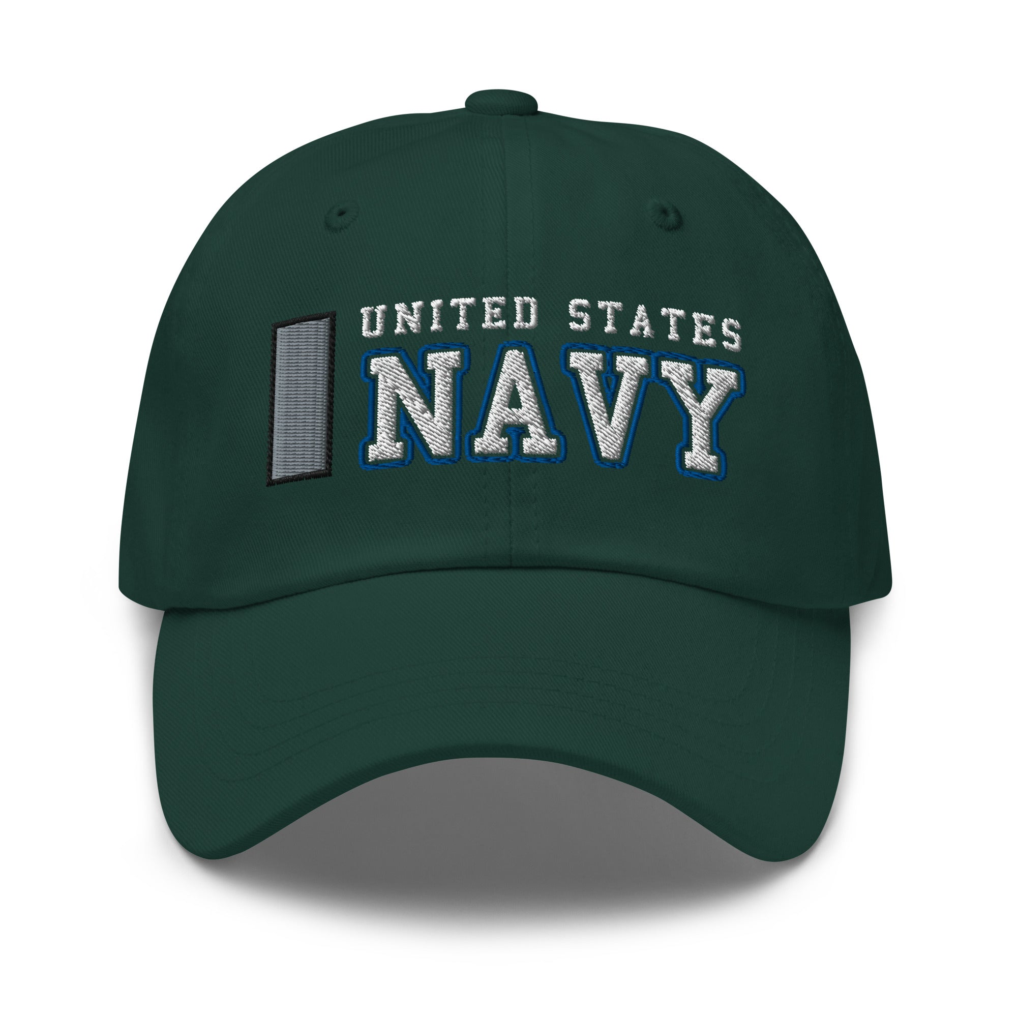 US Navy O-2 Lieutenant Junior Grade O2 LTJG Junior Officer Ranks/Insignia Embroidered Dad Hat