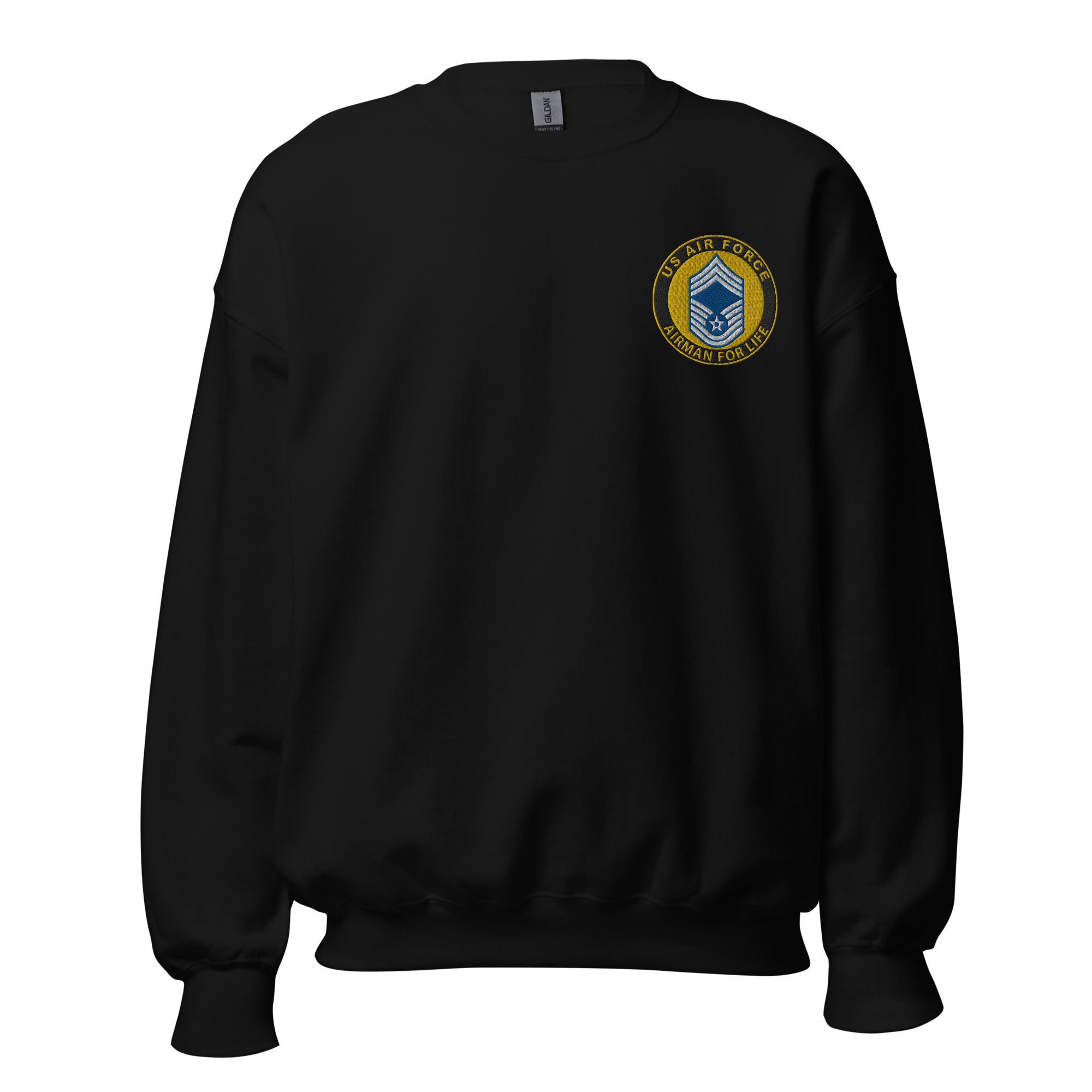 Air force embroidered sales sweatshirt