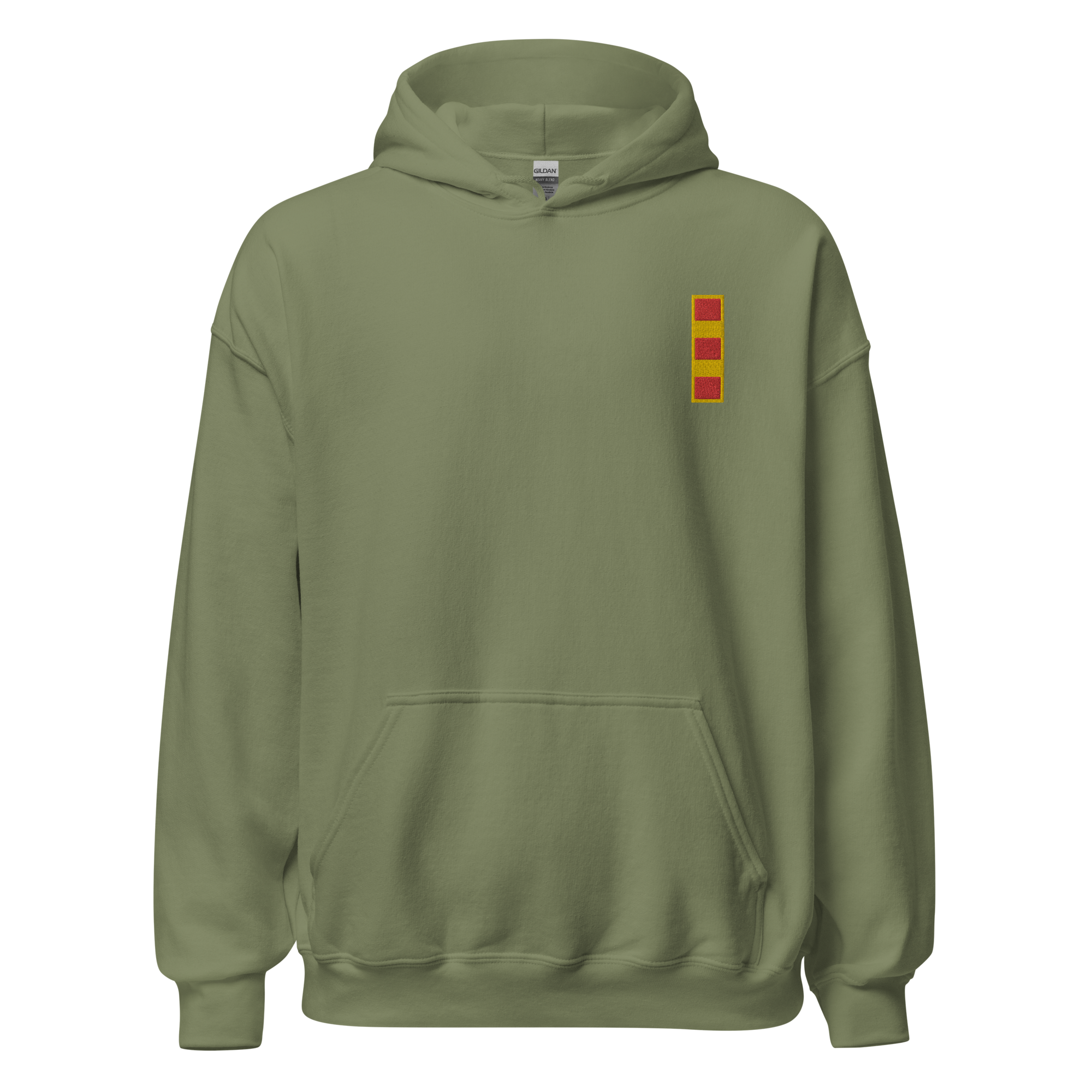 Custom MARlNE Ranks, Insignia Embroidered Unisex Hoodie