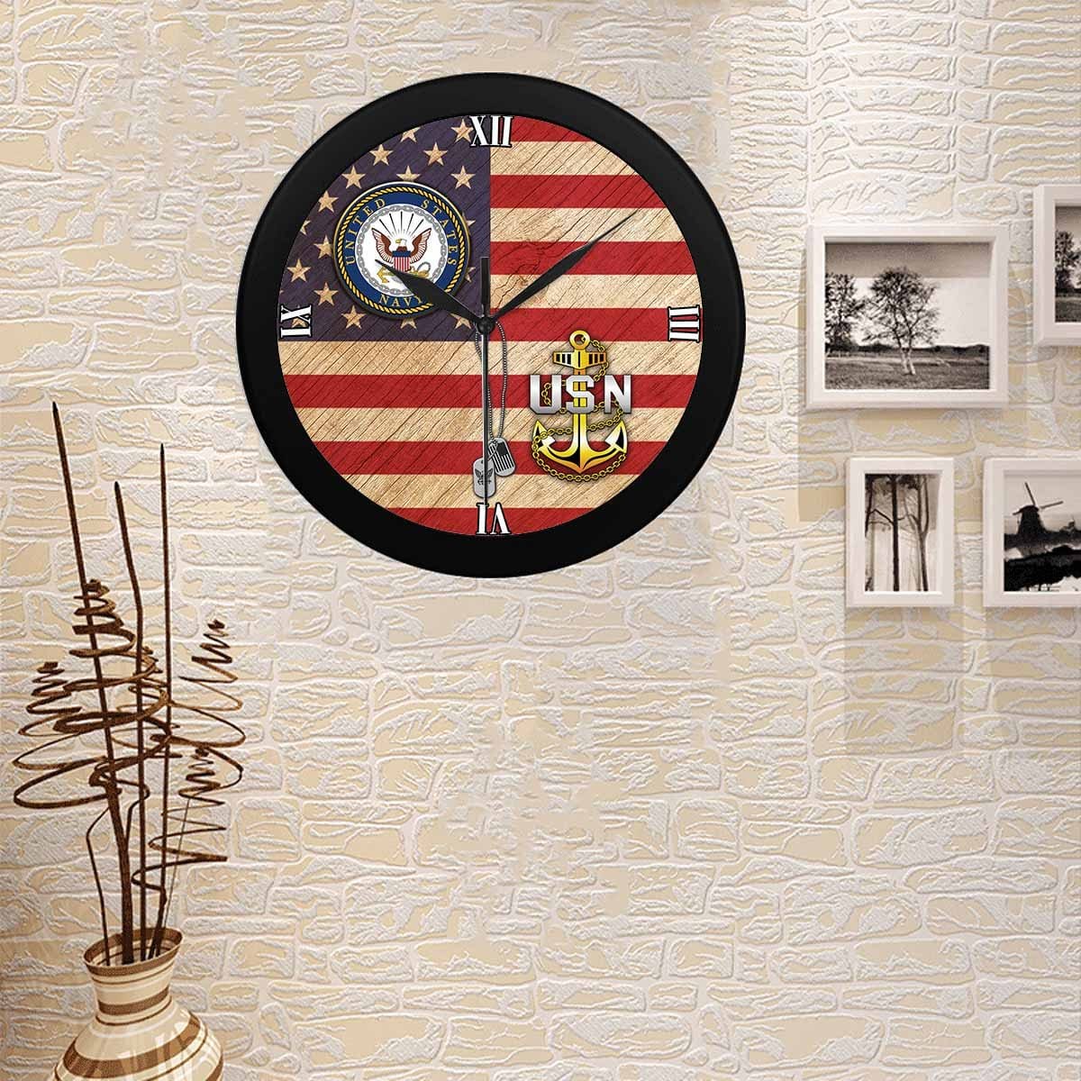 US Navy Wall Clock