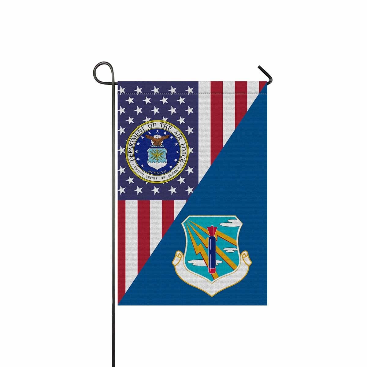 US Air Force 822d Air Division Garden Flag/Yard Flag 12 inches x 18 in