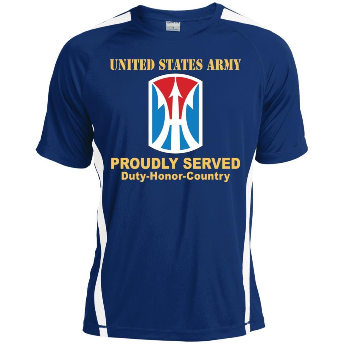 US ARMY 11TH INFANTRY BRIGADE- Proudly Served T-Shirt On Front For Men-TShirt-Army-Veterans Nation