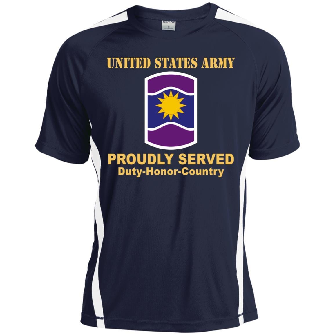US ARMY 361 CIVIL AFFAIRS BRIGADE- Proudly Served T-Shirt On Front For Men-TShirt-Army-Veterans Nation