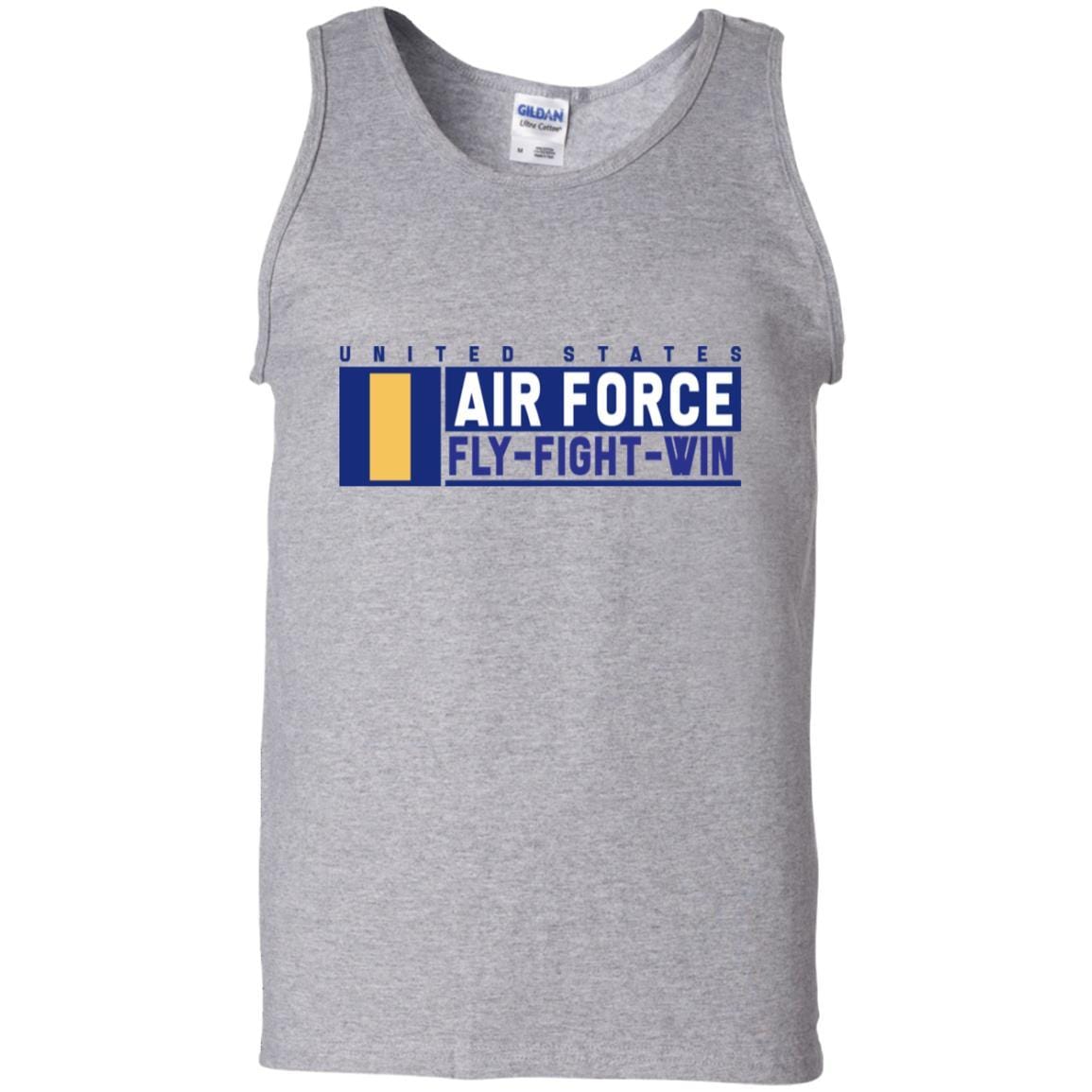 US Air Force O-1 Second Lieutenant Fly - Fight - Win T-Shirt On Front For Men-TShirt-USAF-Veterans Nation