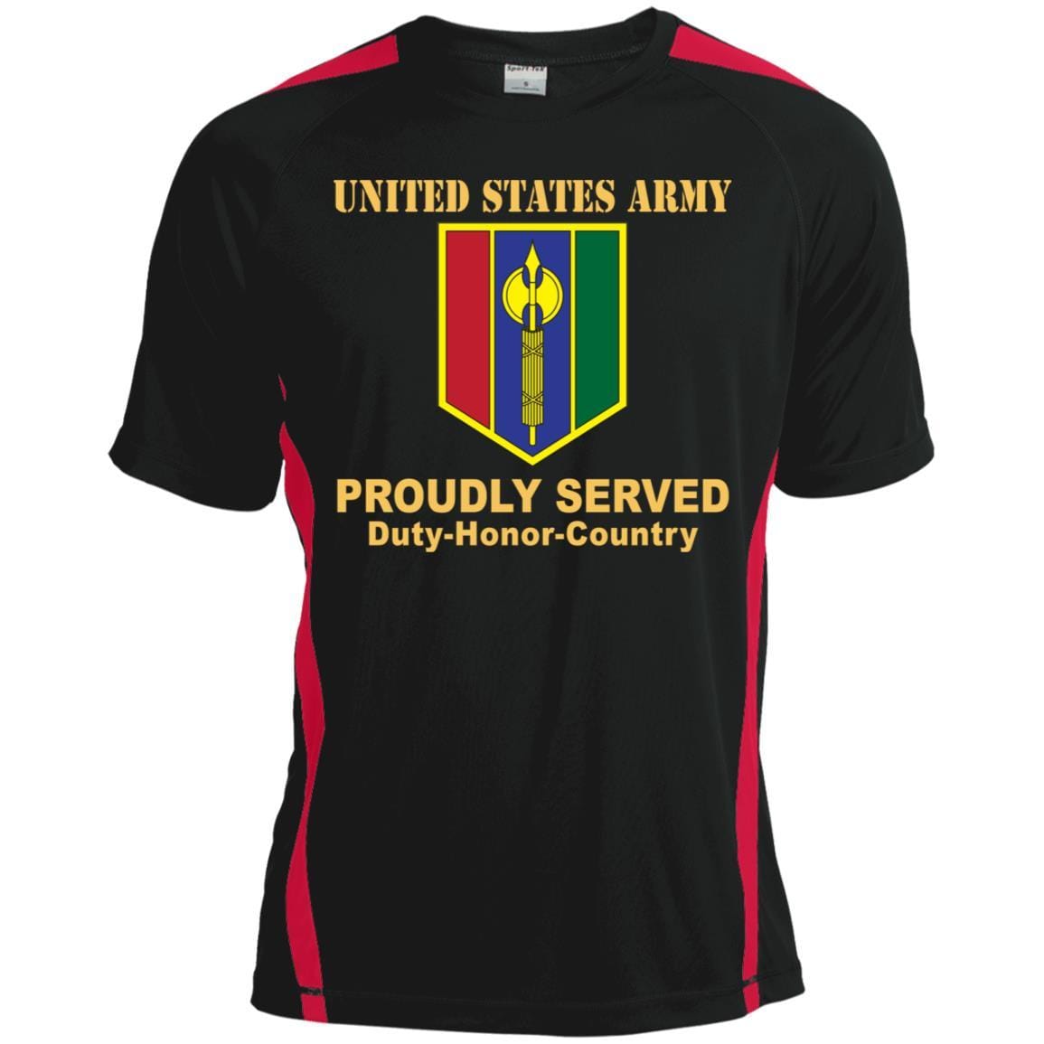 US ARMY 302 MANEUVER ENHANCEMENT BRIGADE- Proudly Served T-Shirt On Front For Men-TShirt-Army-Veterans Nation