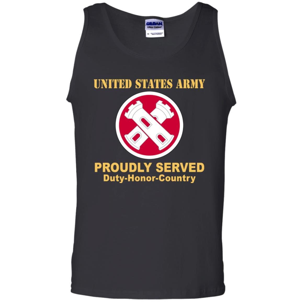 Military T-Shirt "16TH ENGINEER BRIGADE- Proudly Served On" Front For Men-TShirt-General-Veterans Nation