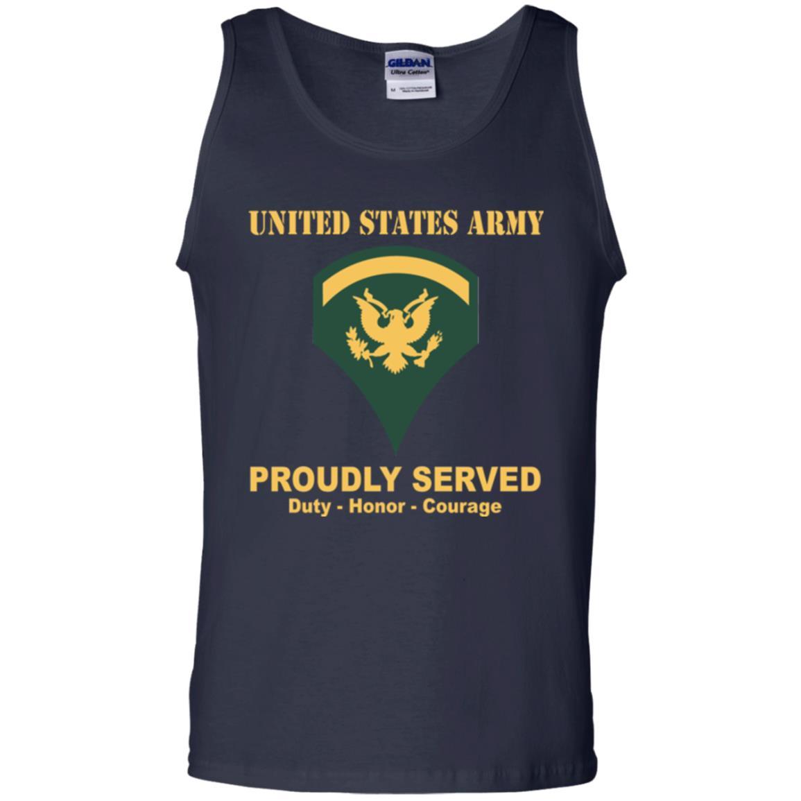 US Army E-5 SPC E5 Specialist Ranks Men Front Shirt US Army Rank-TShirt-Army-Veterans Nation
