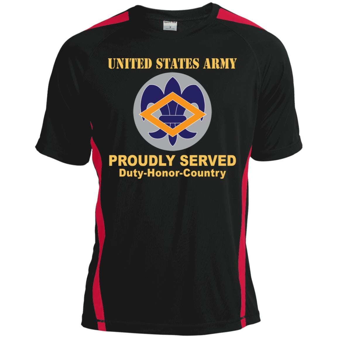 US ARMY 336TH FINANCE CENTER- Proudly Served T-Shirt On Front For Men-TShirt-Army-Veterans Nation