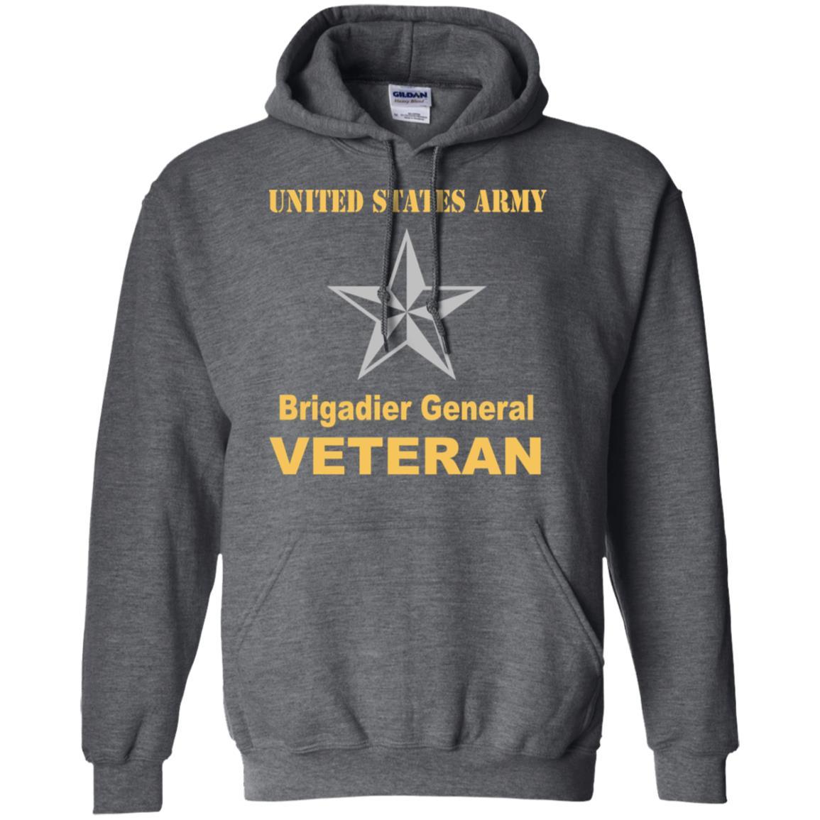 US Army O-7 Brigadier General O7 BG General Officer Veteran Men T Shirt On Front-TShirt-Army-Veterans Nation