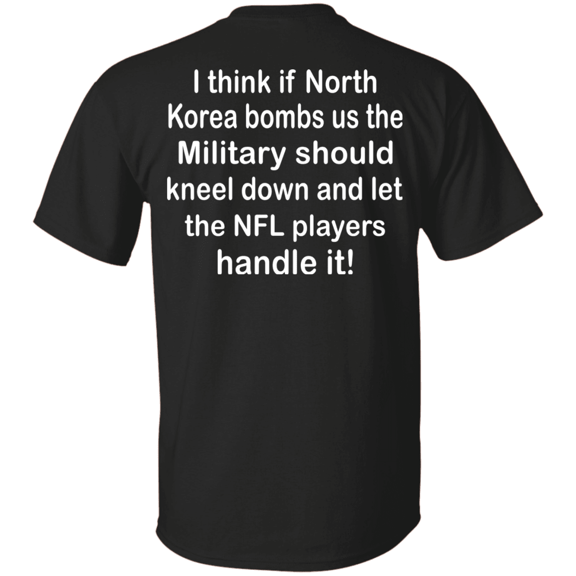 Military T-Shirt "Veteran Military Kneel Back"-TShirt-General-Veterans Nation