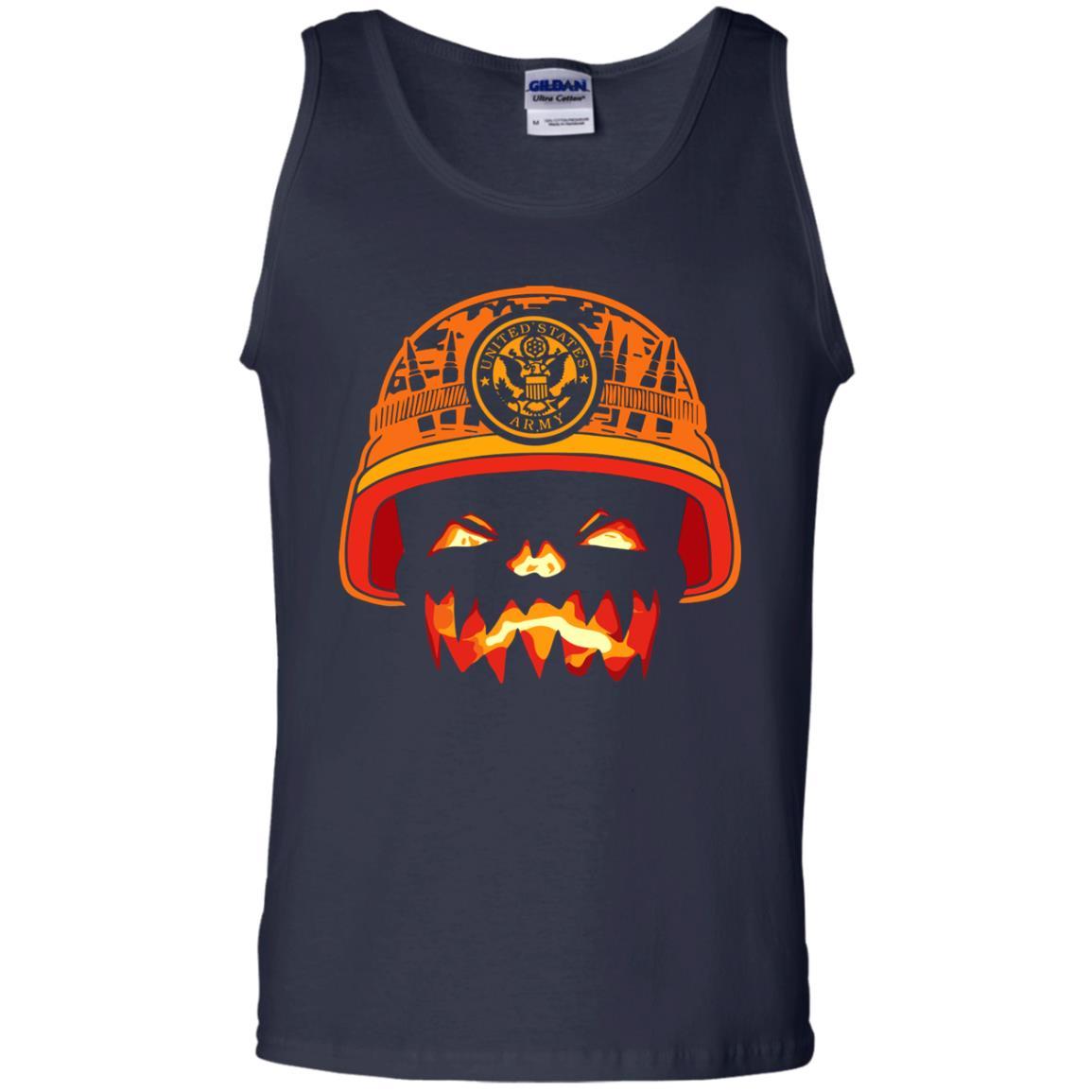 US Army Halloween Men T Shirt On Front-TShirt-Army-Veterans Nation