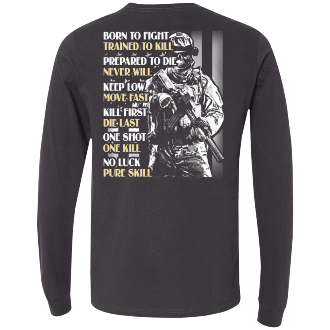 Military T-Shirt "Veteran Skill"-TShirt-General-Veterans Nation