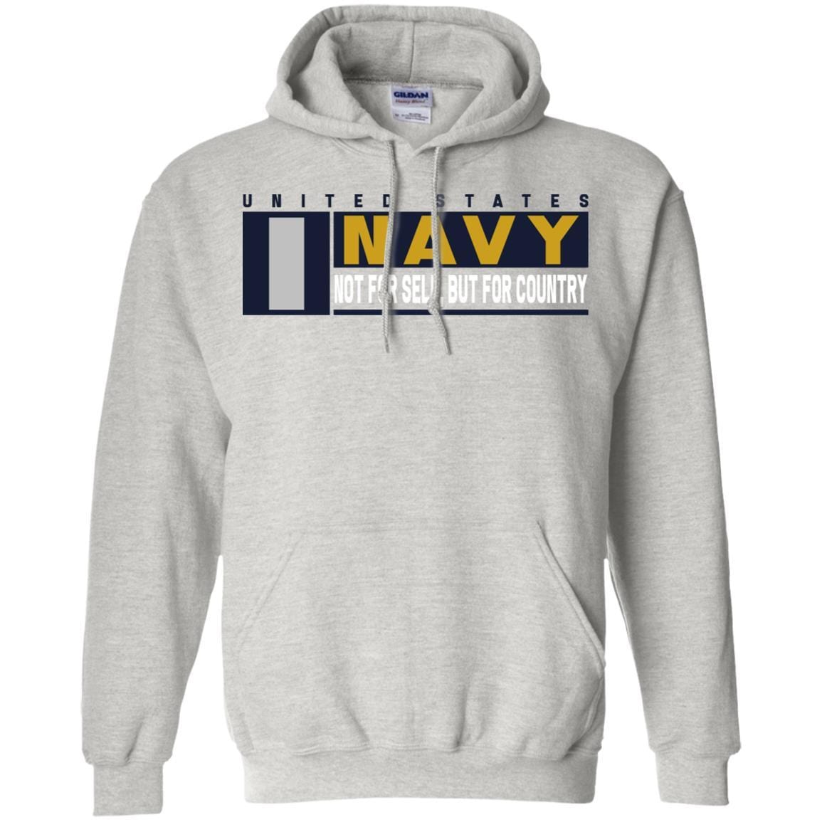 US Navy O-2 Lieutenant Junior Grade O2 LTJG Not For Self, But For Country Long Sleeve - Pullover Hoodie-TShirt-Navy-Veterans Nation