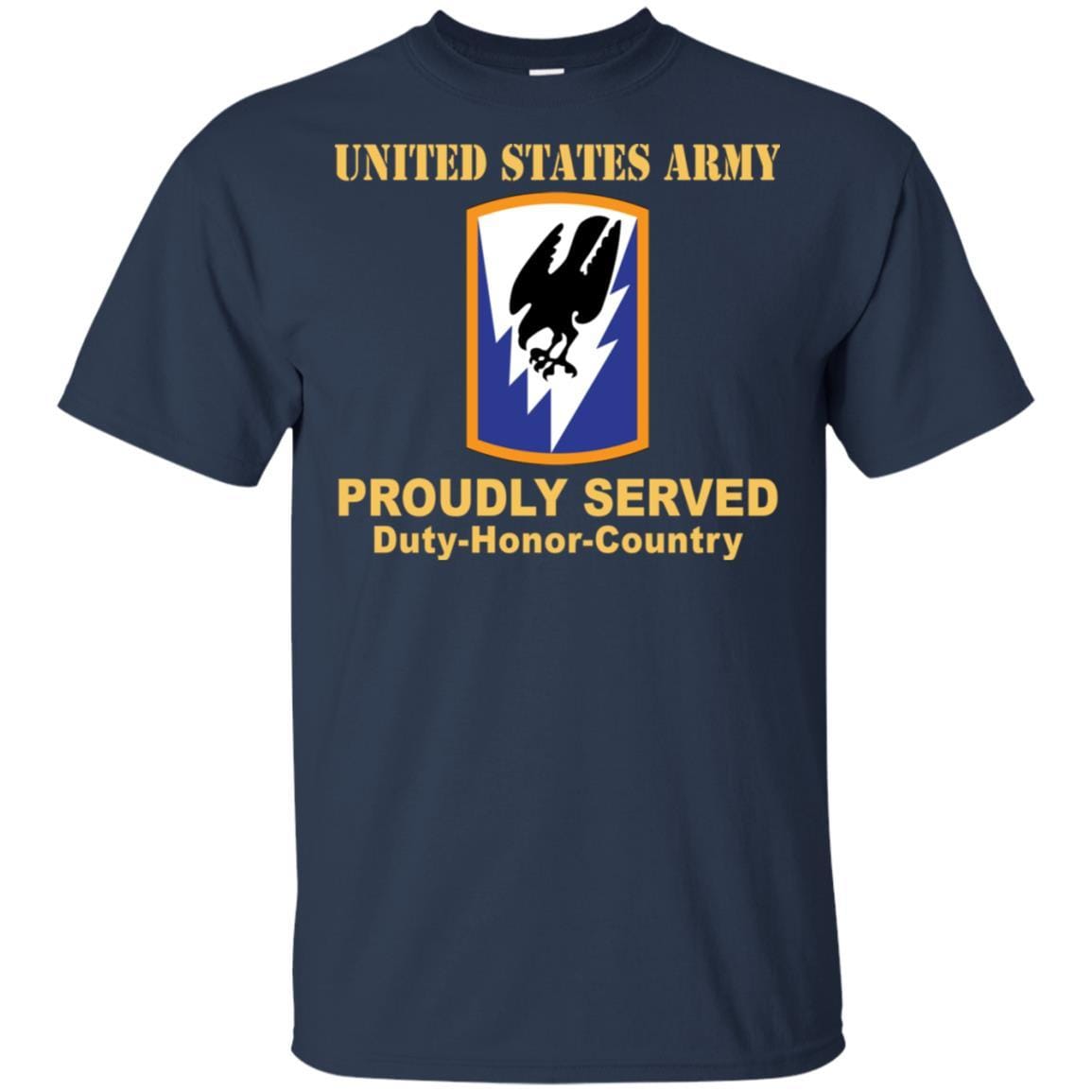 US ARMY 66TH THEATER AVIATION COMMAND - Proudly Served T-Shirt On Front For Men-TShirt-Army-Veterans Nation