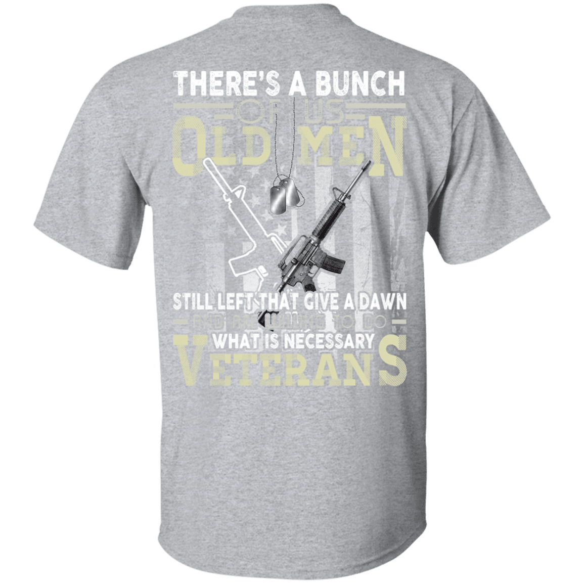 Military T-Shirt "Old Men Veteran"-TShirt-General-Veterans Nation