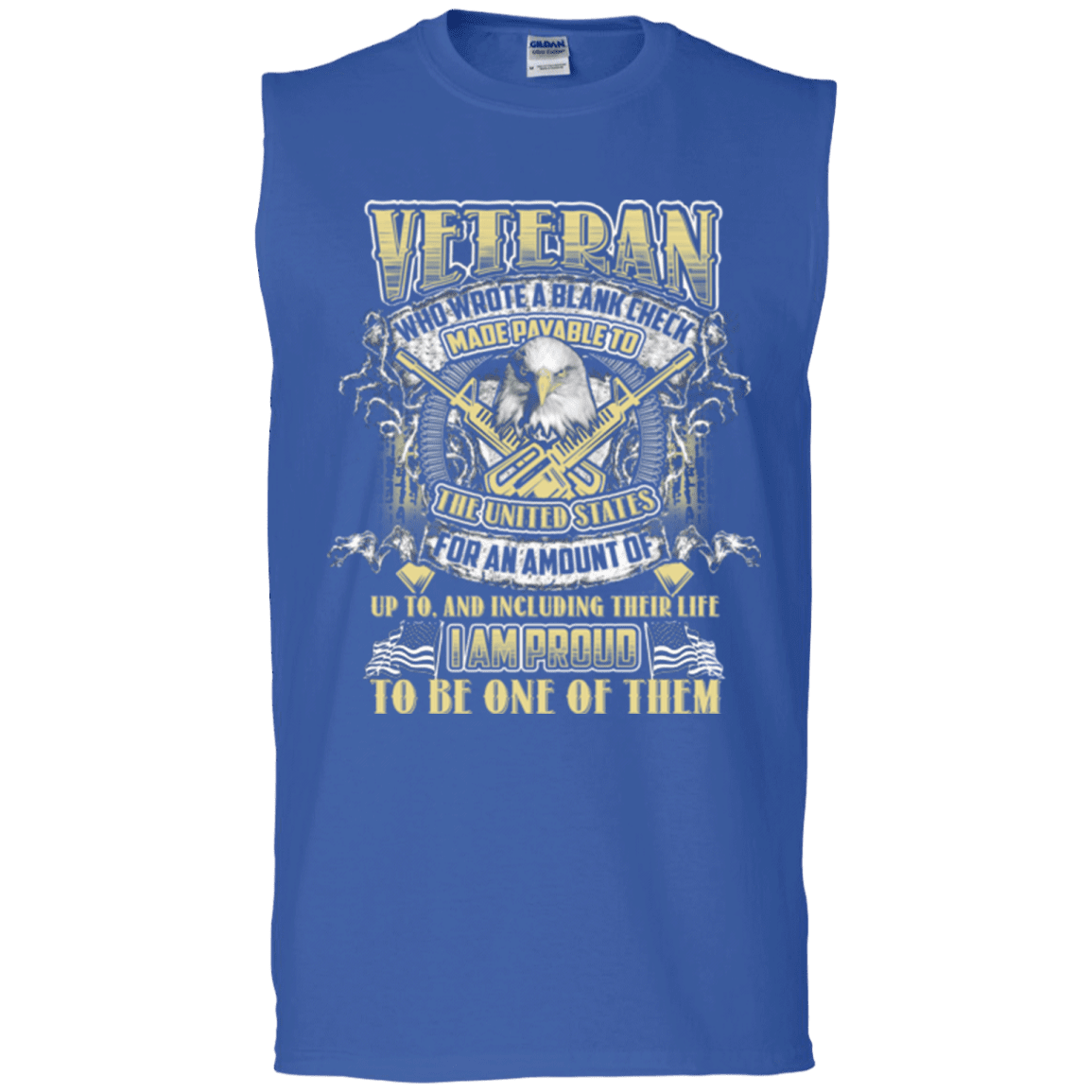 Military T-Shirt "Proud To Be Veteran"-TShirt-General-Veterans Nation