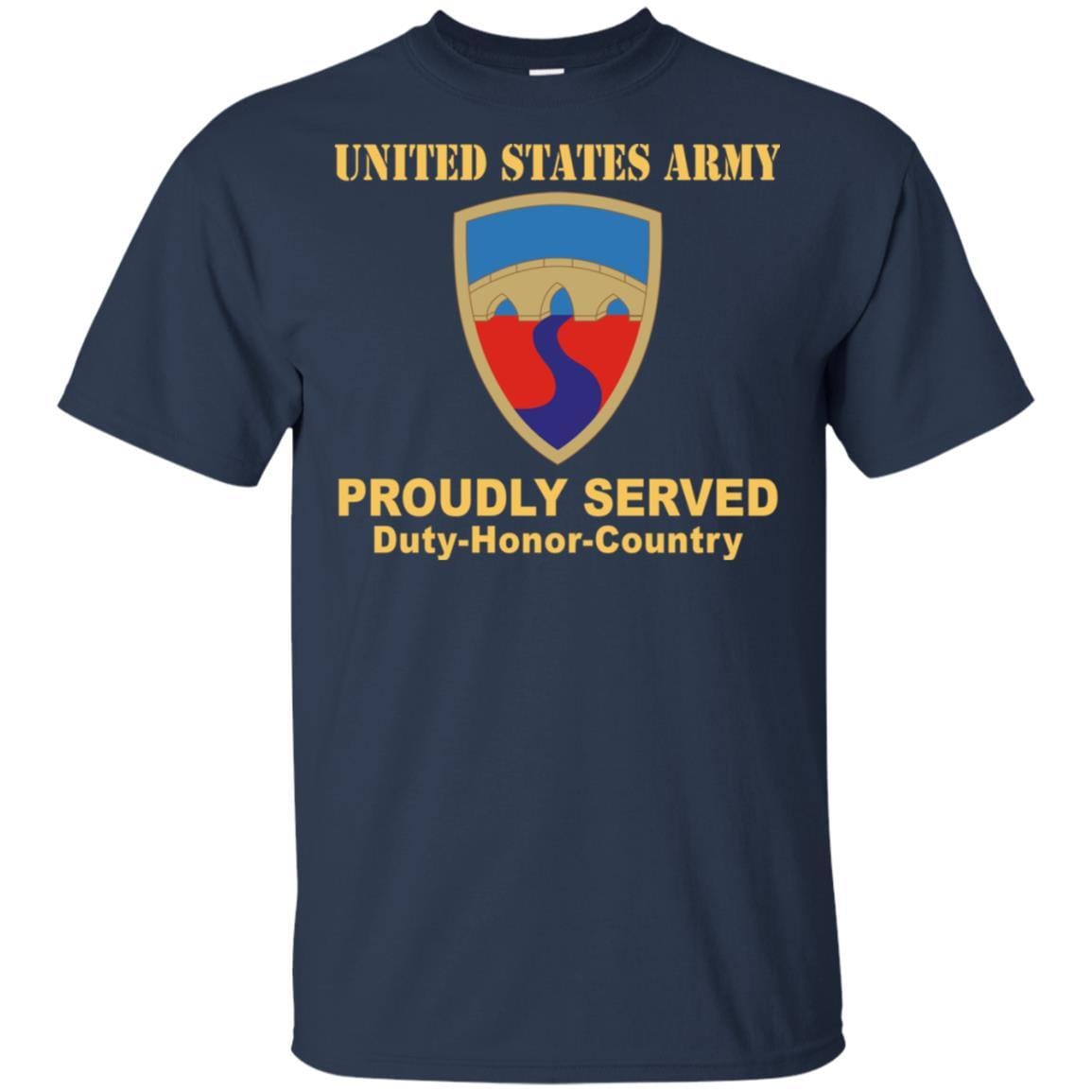 US ARMY 304TH SUSTAINMENT BRIGADE- Proudly Served T-Shirt On Front For Men-TShirt-Army-Veterans Nation
