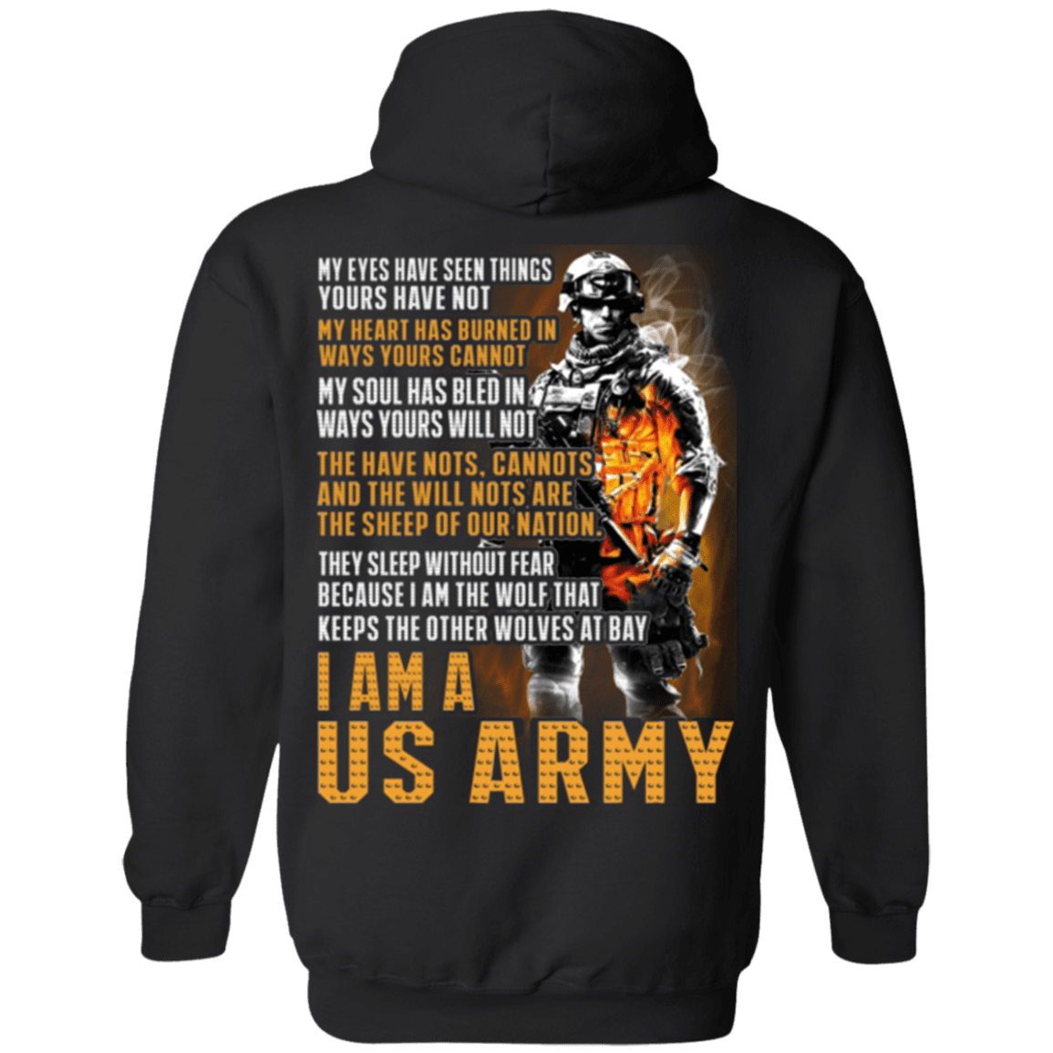 I Am A US ARMY T Shirt-TShirt-Army-Veterans Nation