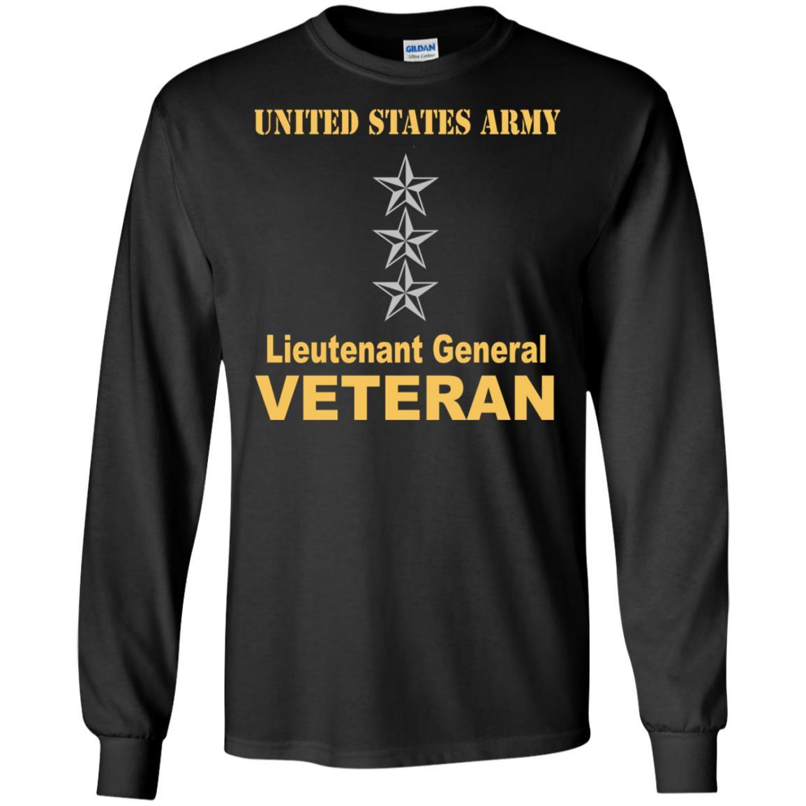 US Army O-9 Lieutenant General O9 LTG General Officer Veteran Men T Shirt On Front-TShirt-Army-Veterans Nation