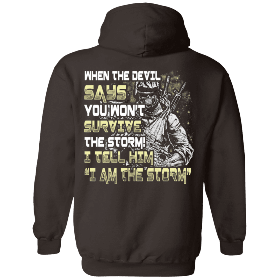 Military T-Shirt "Veteran - I Am The Storm"-TShirt-General-Veterans Nation