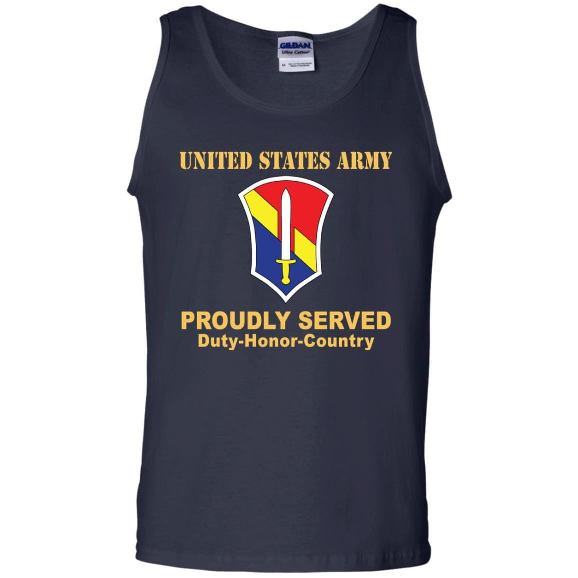 US ARMY 1 FIELD FORCE, VIETNAM- Proudly Served T-Shirt On Front For Men-TShirt-Army-Veterans Nation