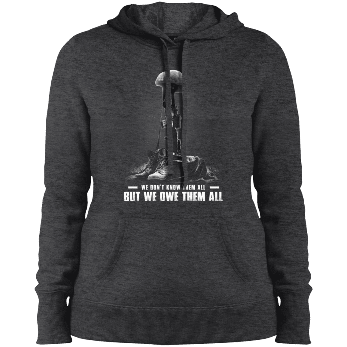 Military T-Shirt "Veteran - We Own Them All - Women" Front-TShirt-General-Veterans Nation