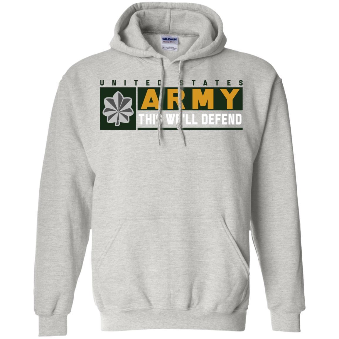 US Army O-5 This We Will Defend Long Sleeve - Pullover Hoodie-TShirt-Army-Veterans Nation