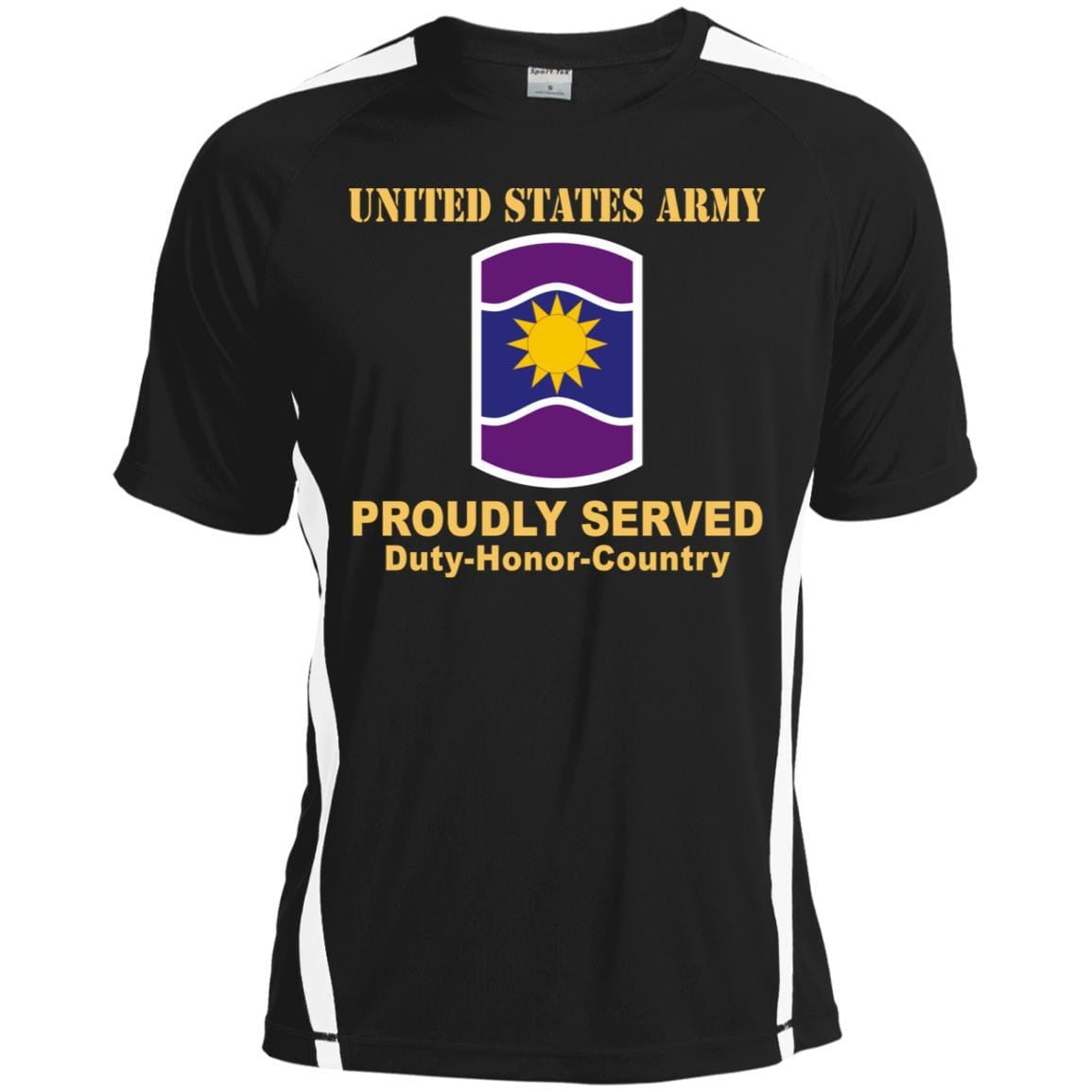 US ARMY 361 CIVIL AFFAIRS BRIGADE- Proudly Served T-Shirt On Front For Men-TShirt-Army-Veterans Nation