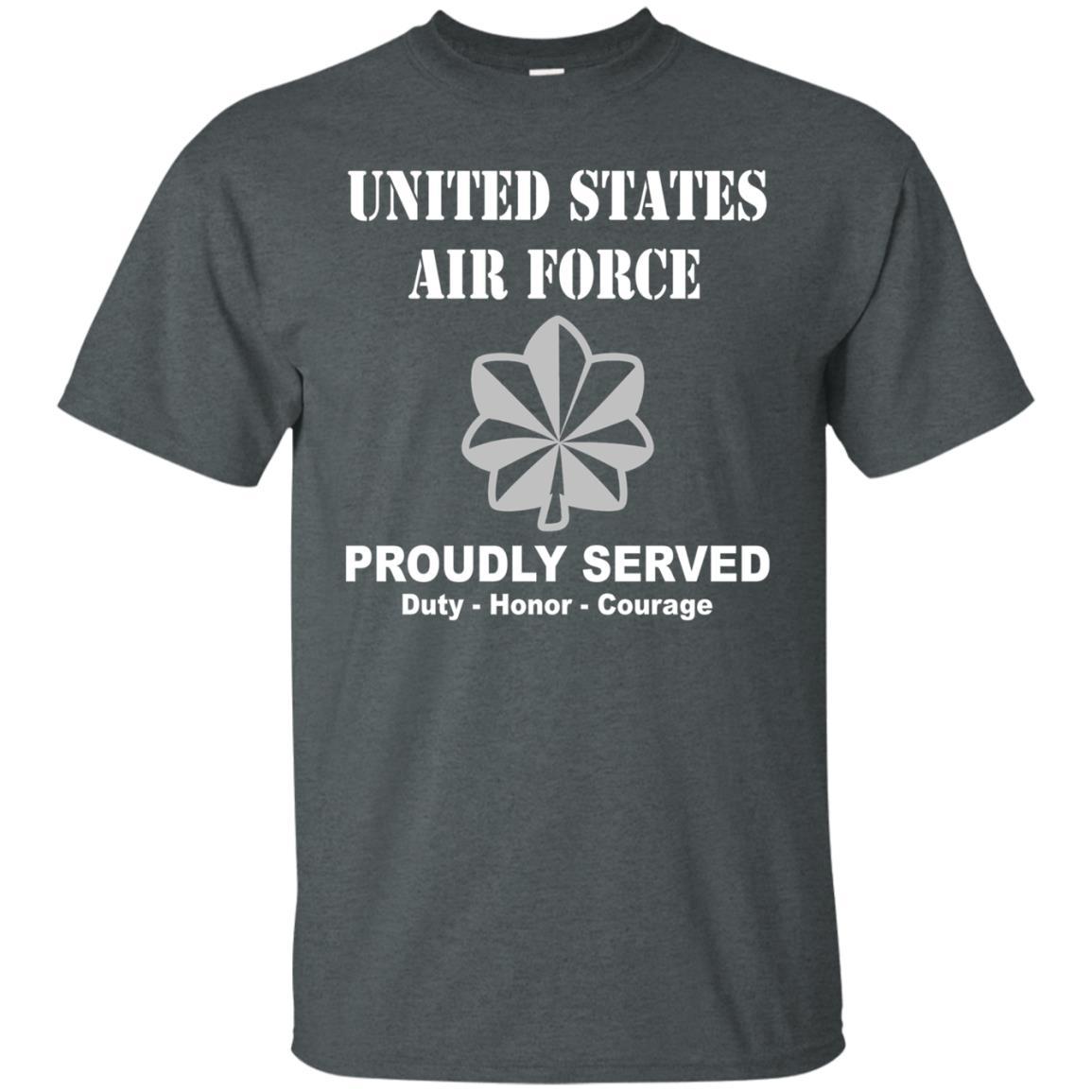 US Air Force O-5 Lieutenant Colonel Lt Co O5 Field Officer Ranks Men Front T Shirt For Air Force-TShirt-USAF-Veterans Nation