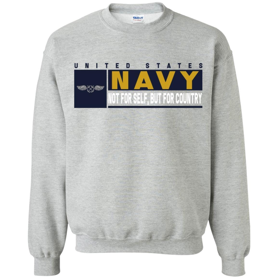 U.S Navy Aviation Boatswain's Mate Navy AB- Not for self Long Sleeve - Pullover Hoodie-TShirt-Navy-Veterans Nation