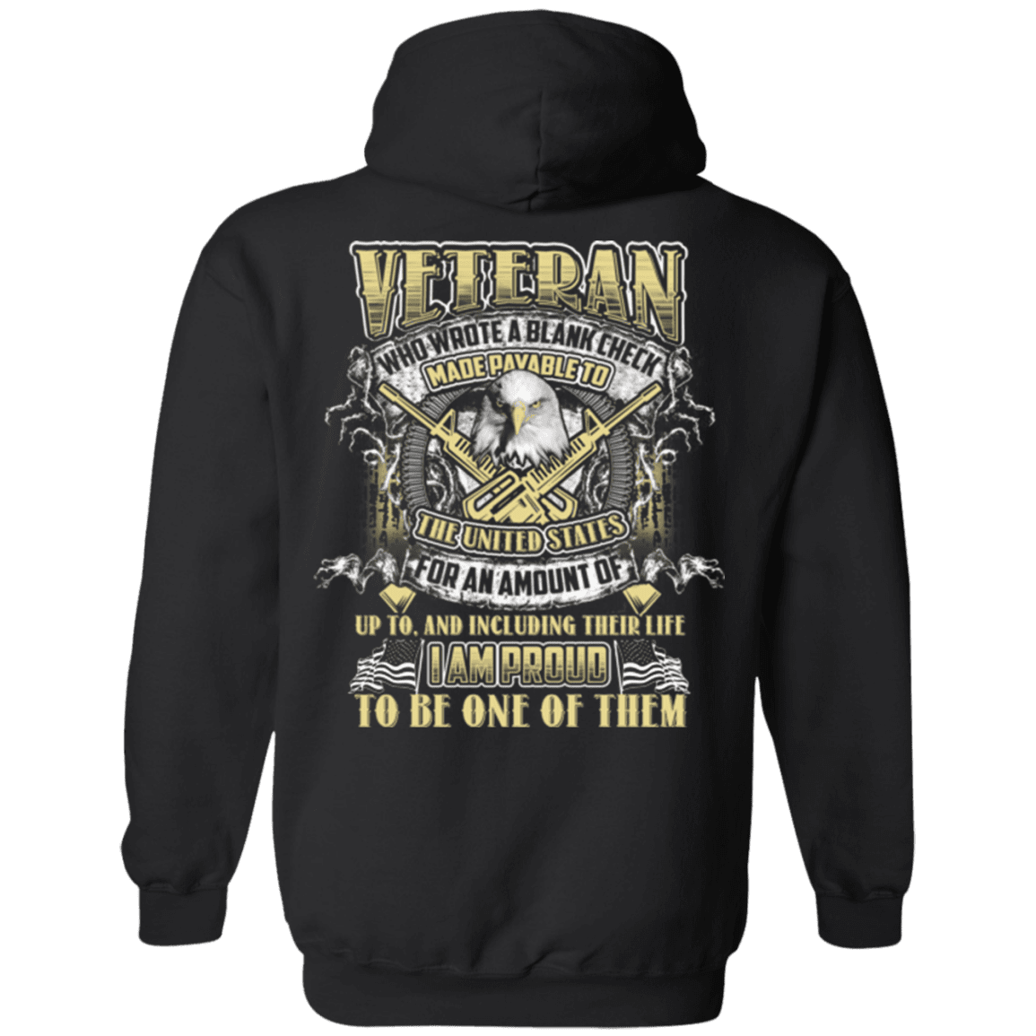 Military T-Shirt "Proud To Be Veteran"-TShirt-General-Veterans Nation