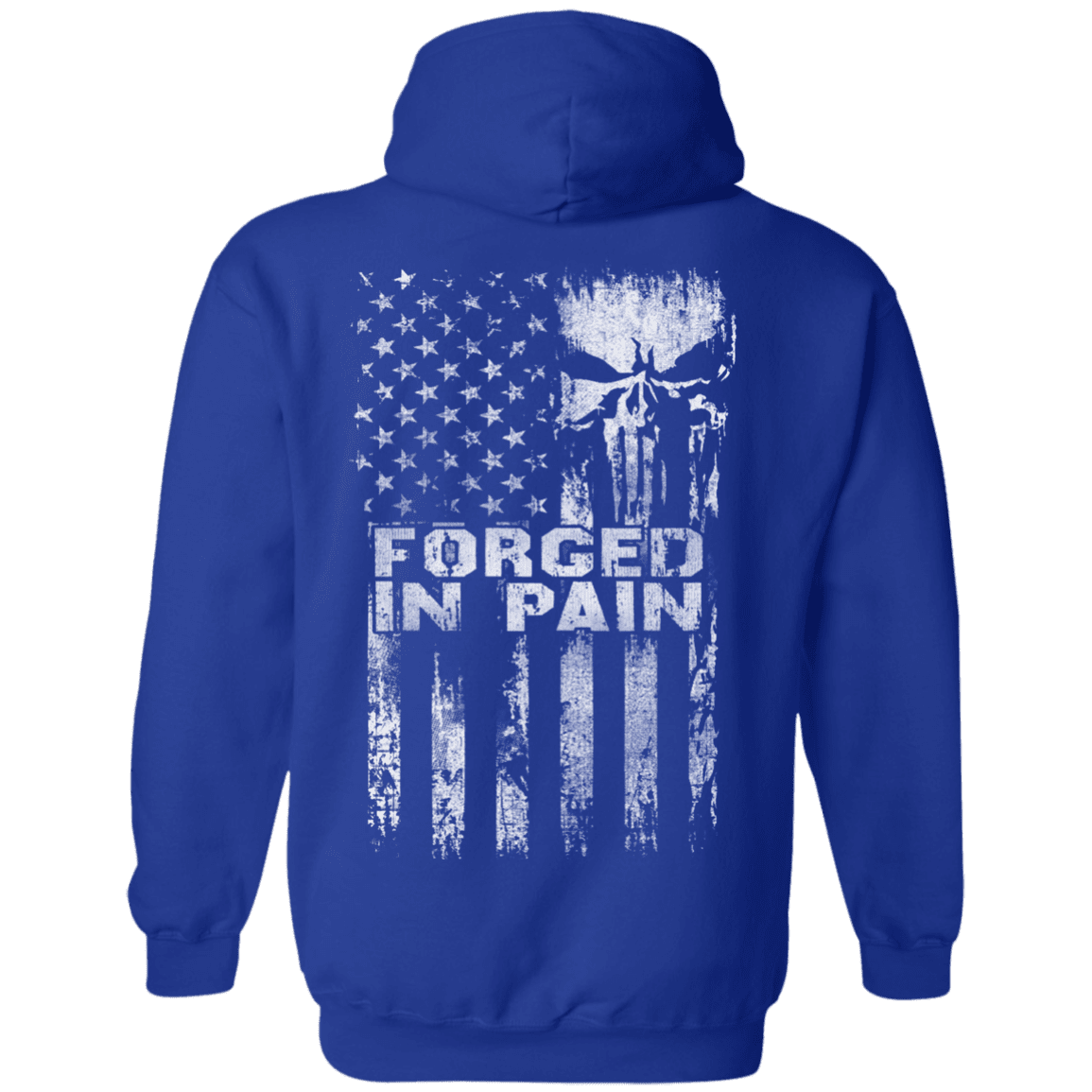 Military T-Shirt "Veteran Forged In Pain"-TShirt-General-Veterans Nation